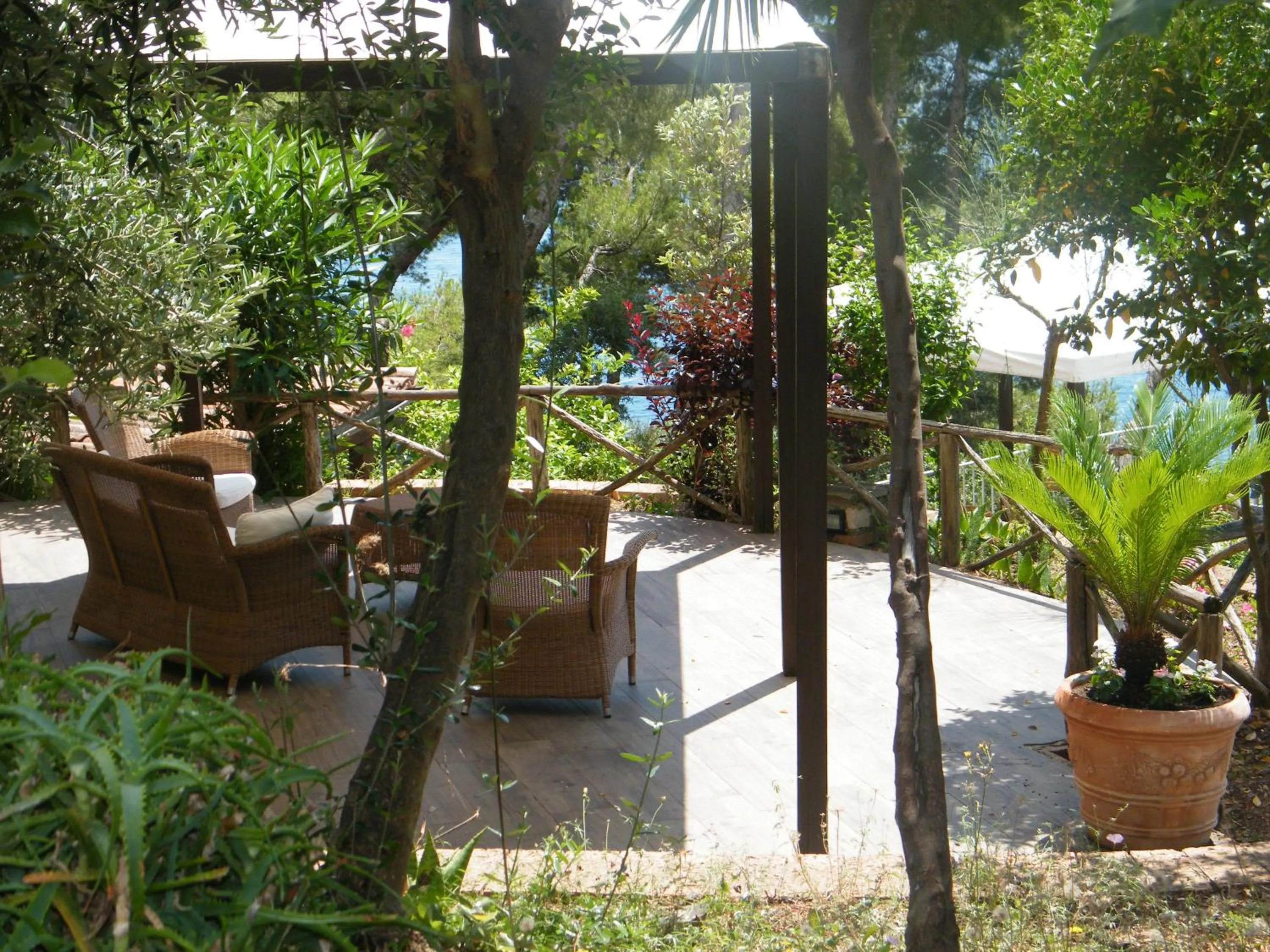 Balcony/Terrace in Hotel Villa Delle Meraviglie