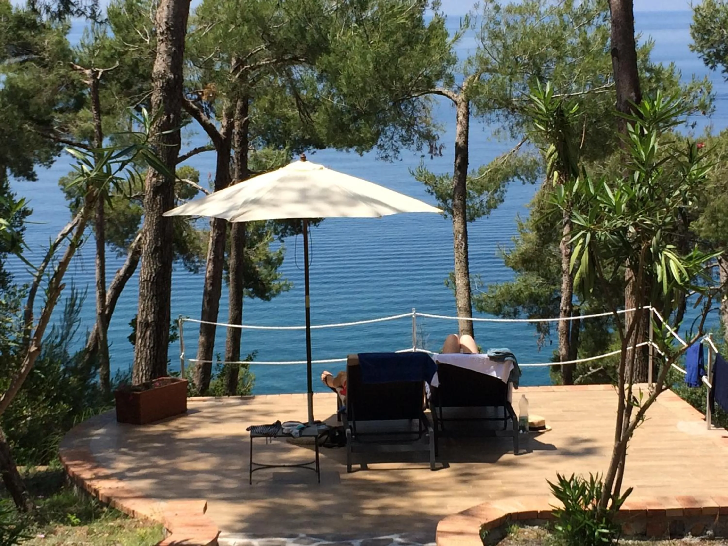 Solarium in Hotel Villa Delle Meraviglie