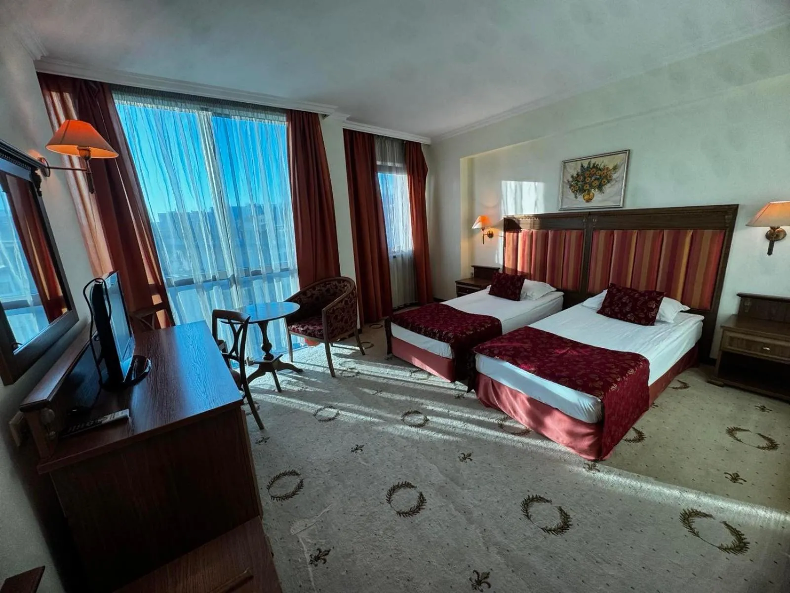 Bed in Efir