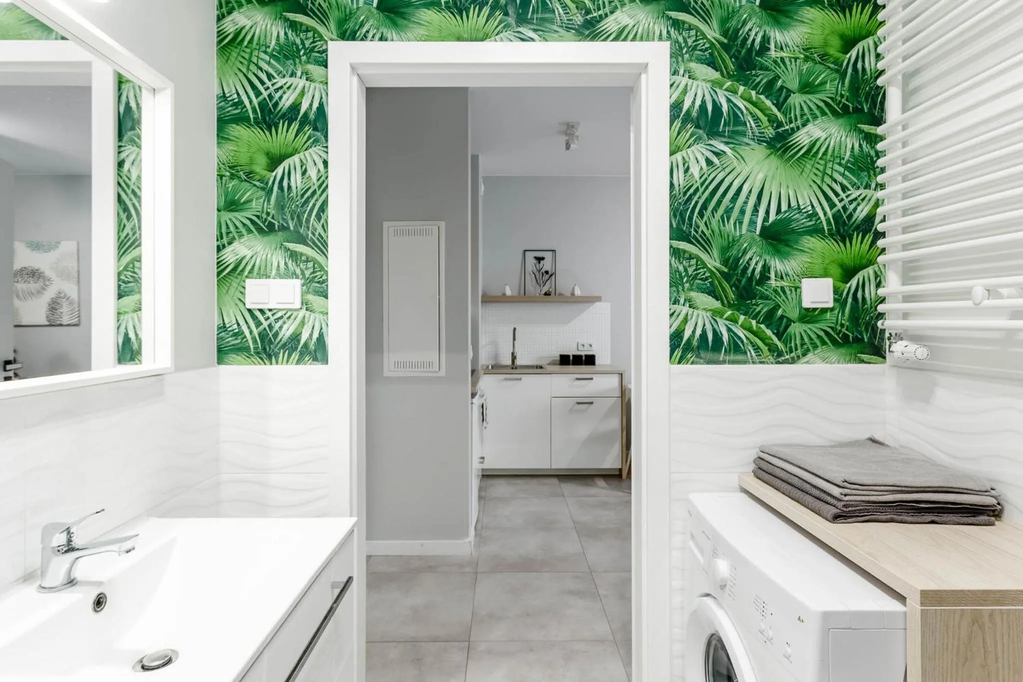 Bathroom in Chill Apartments Airport Apartments