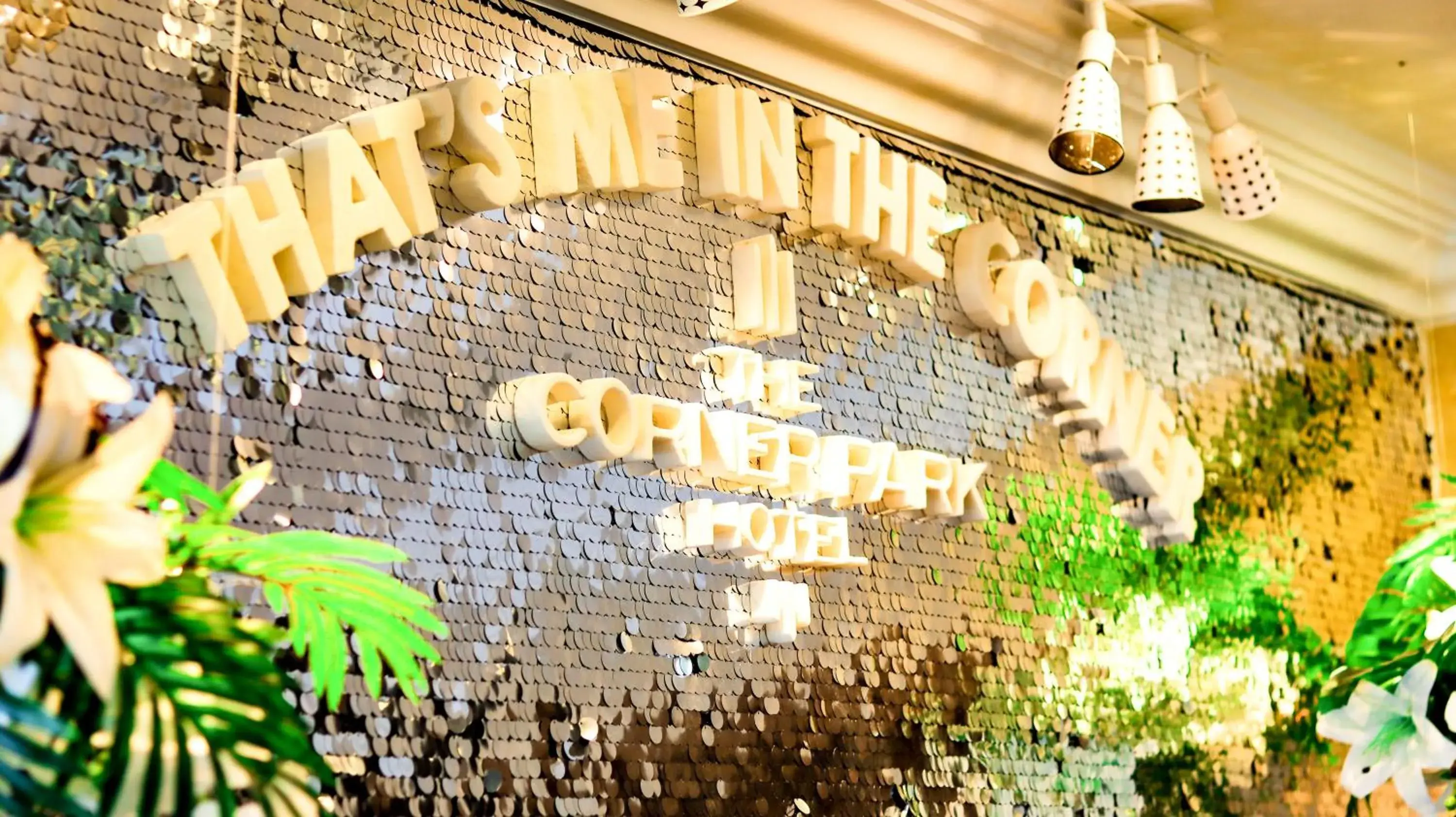 Lobby or reception in The Corner Park Hotel Lobby or reception in The Corner Park Hotel