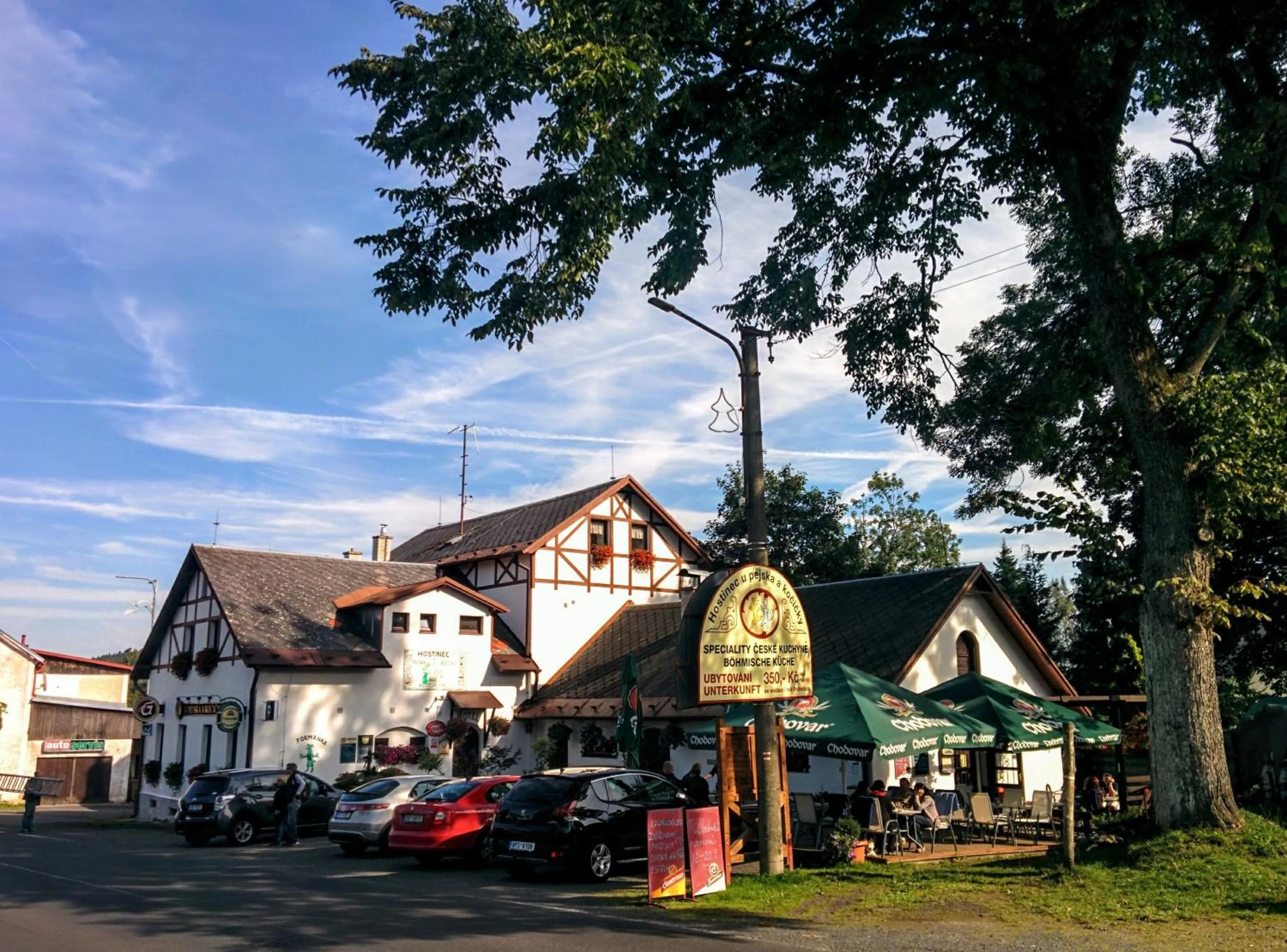 Restaurant/places to eat in Hostinec U Pejska a Kocicky
