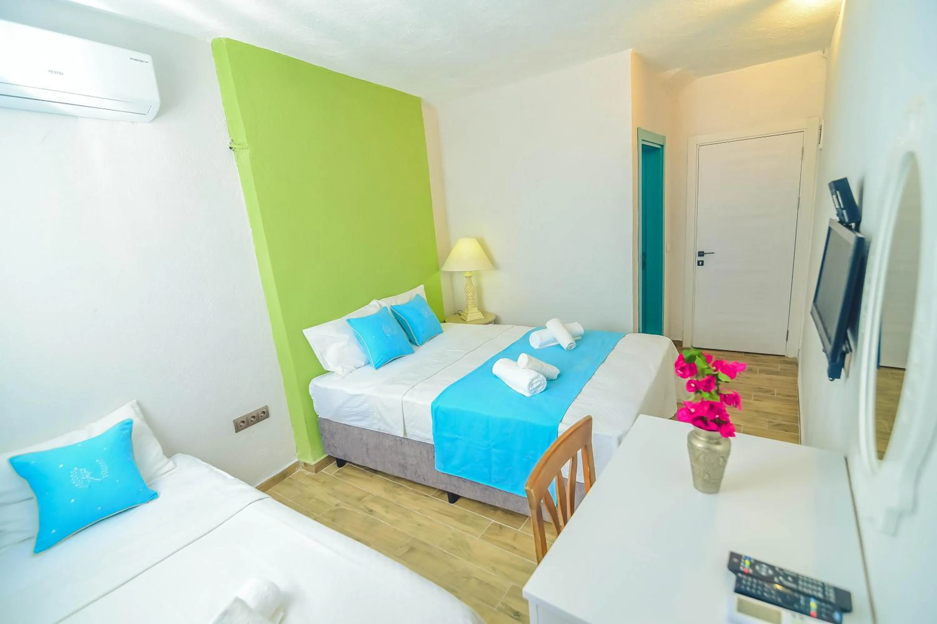 Bed in Bedirhan Konak Otel