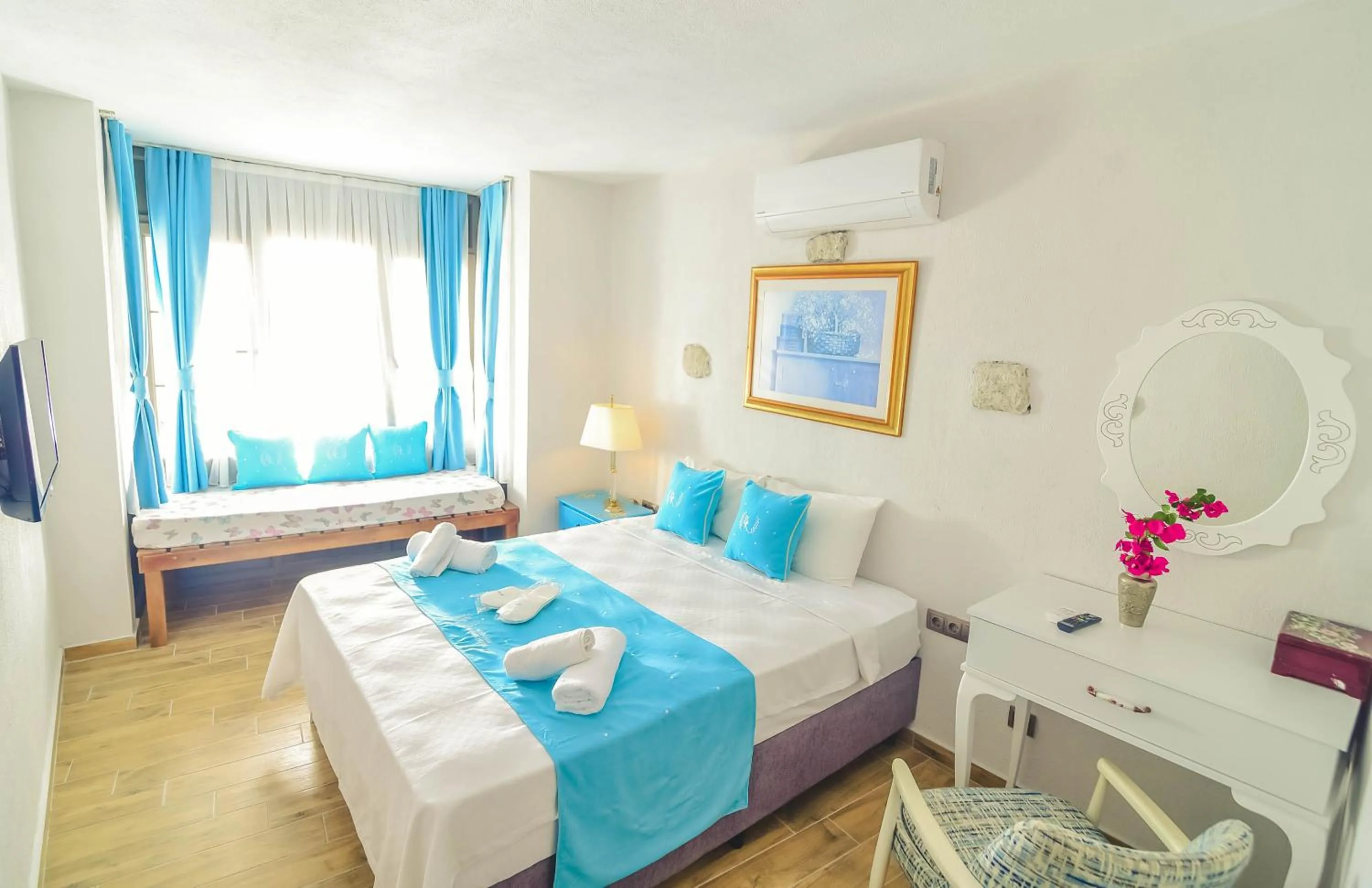 Bed in Bedirhan Konak Otel