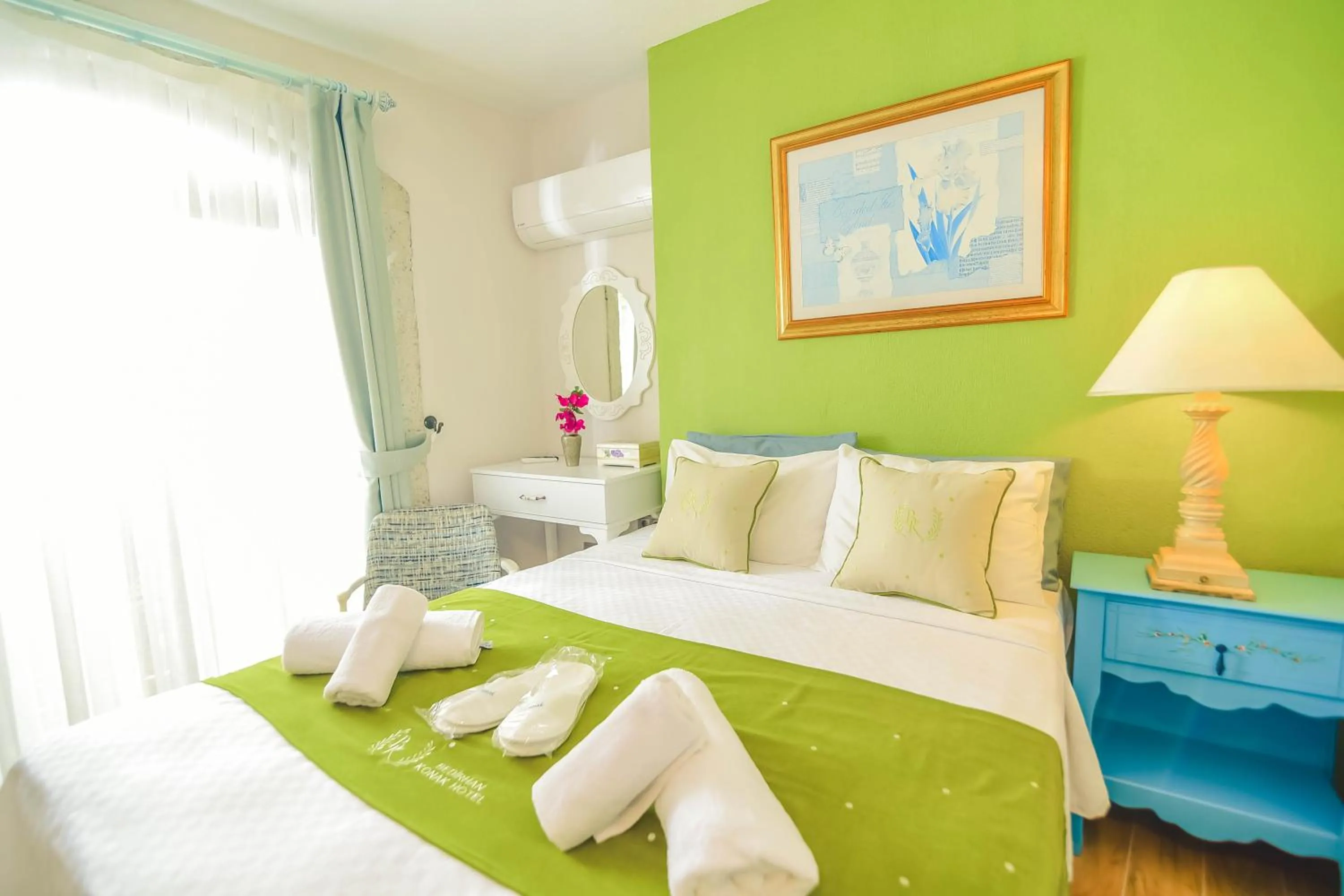 Bed in Bedirhan Konak Otel