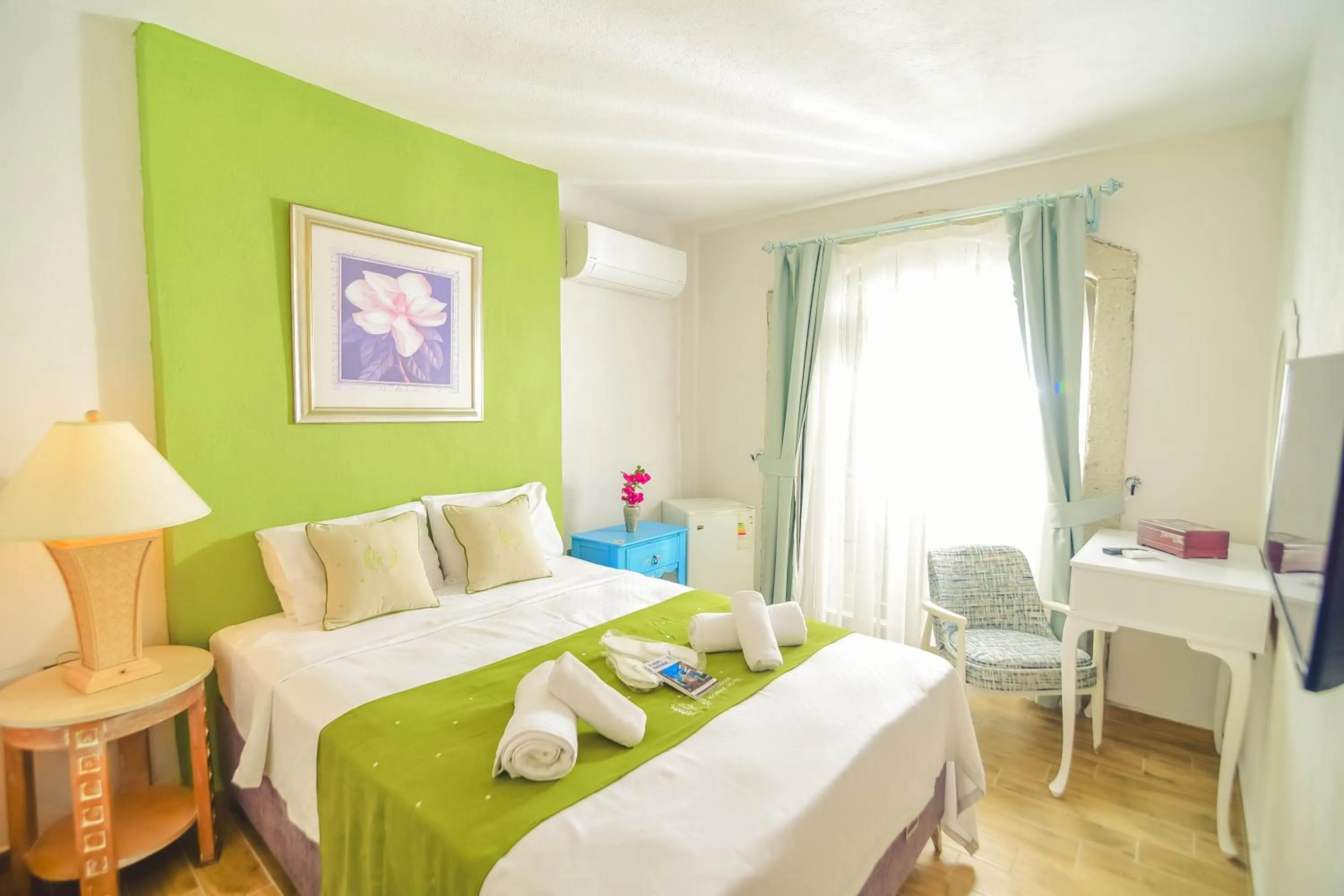 Bed in Bedirhan Konak Otel