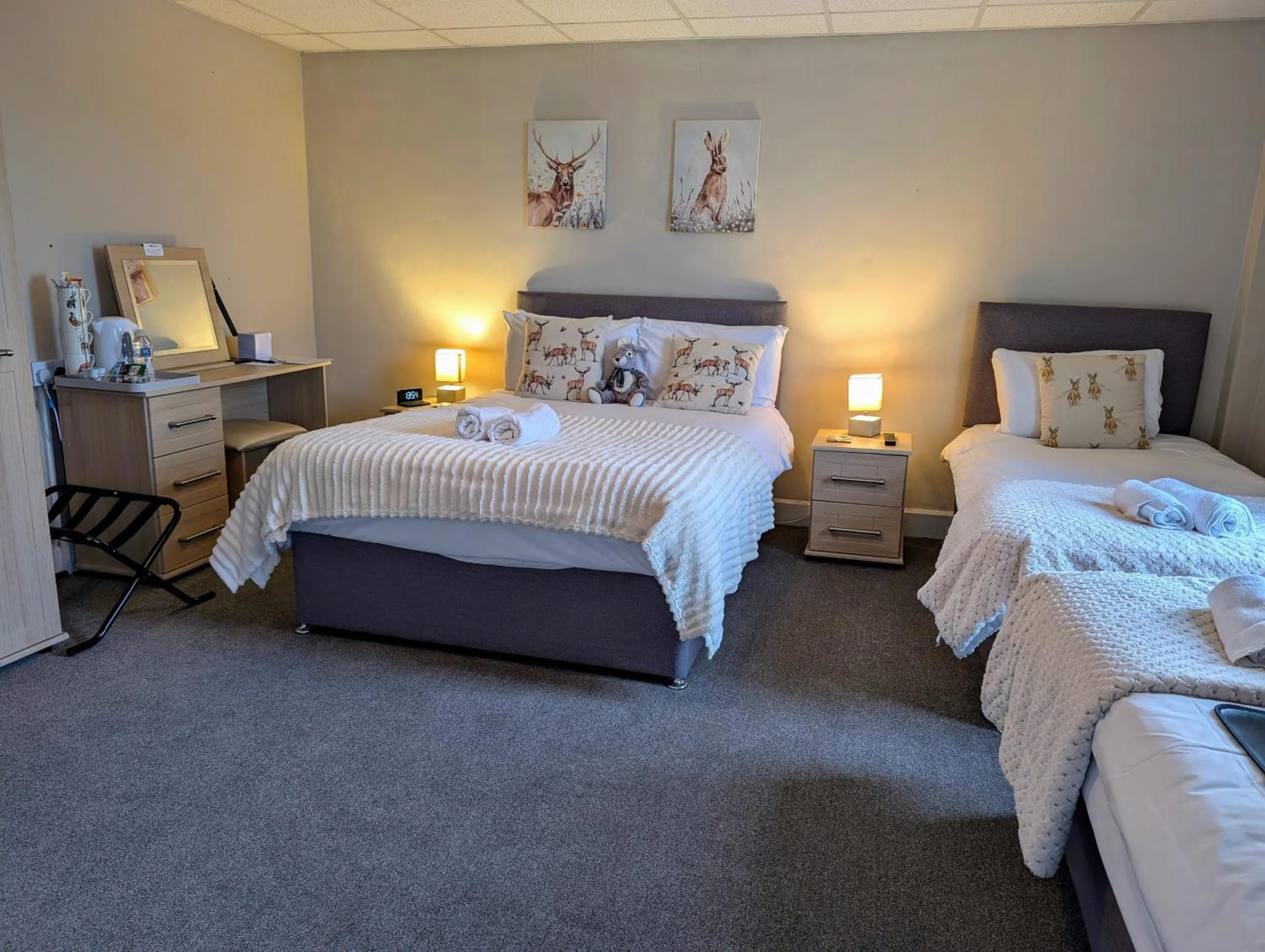 Bed in Graham Arms Inn