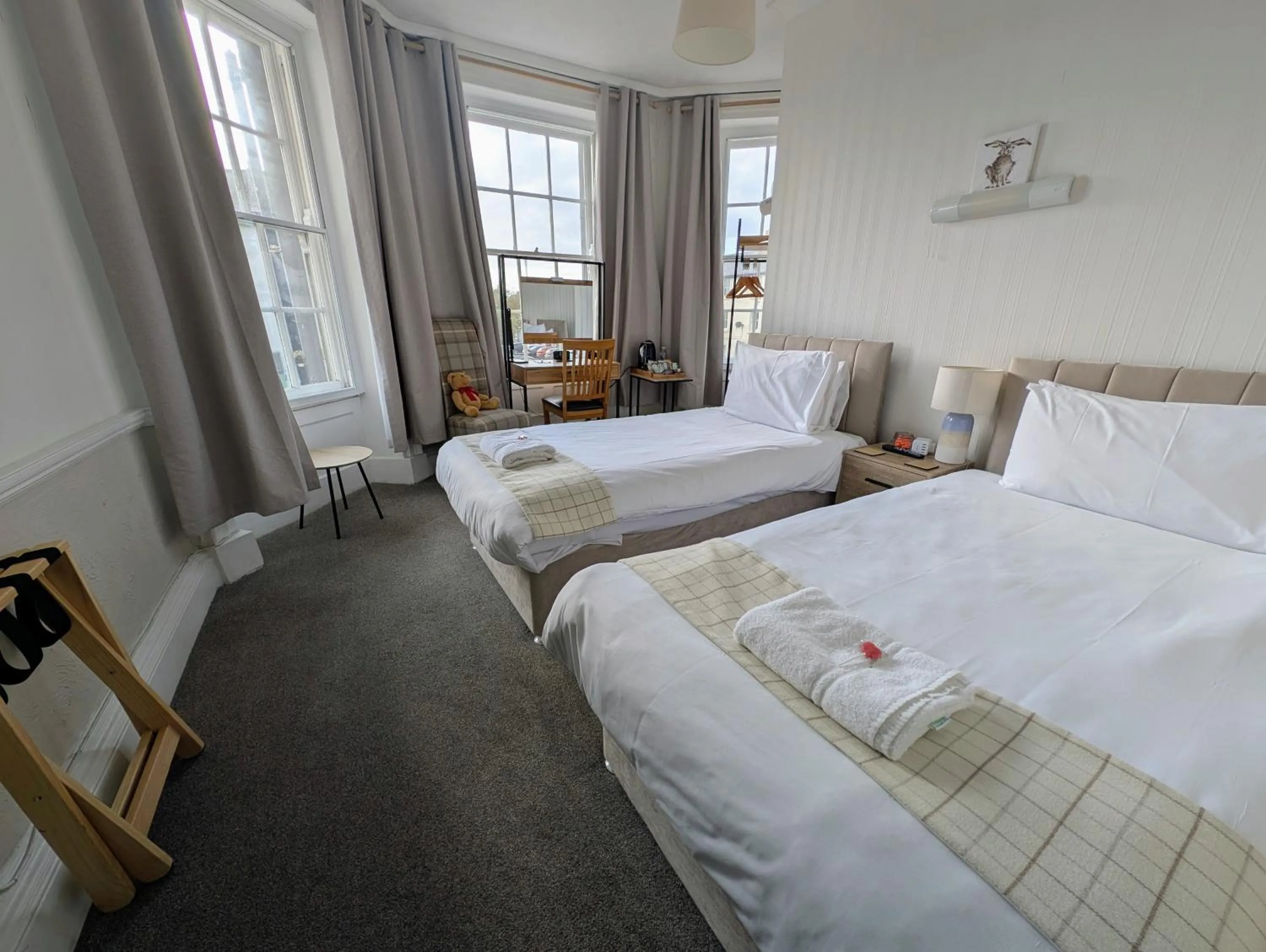 Bed in Graham Arms Inn