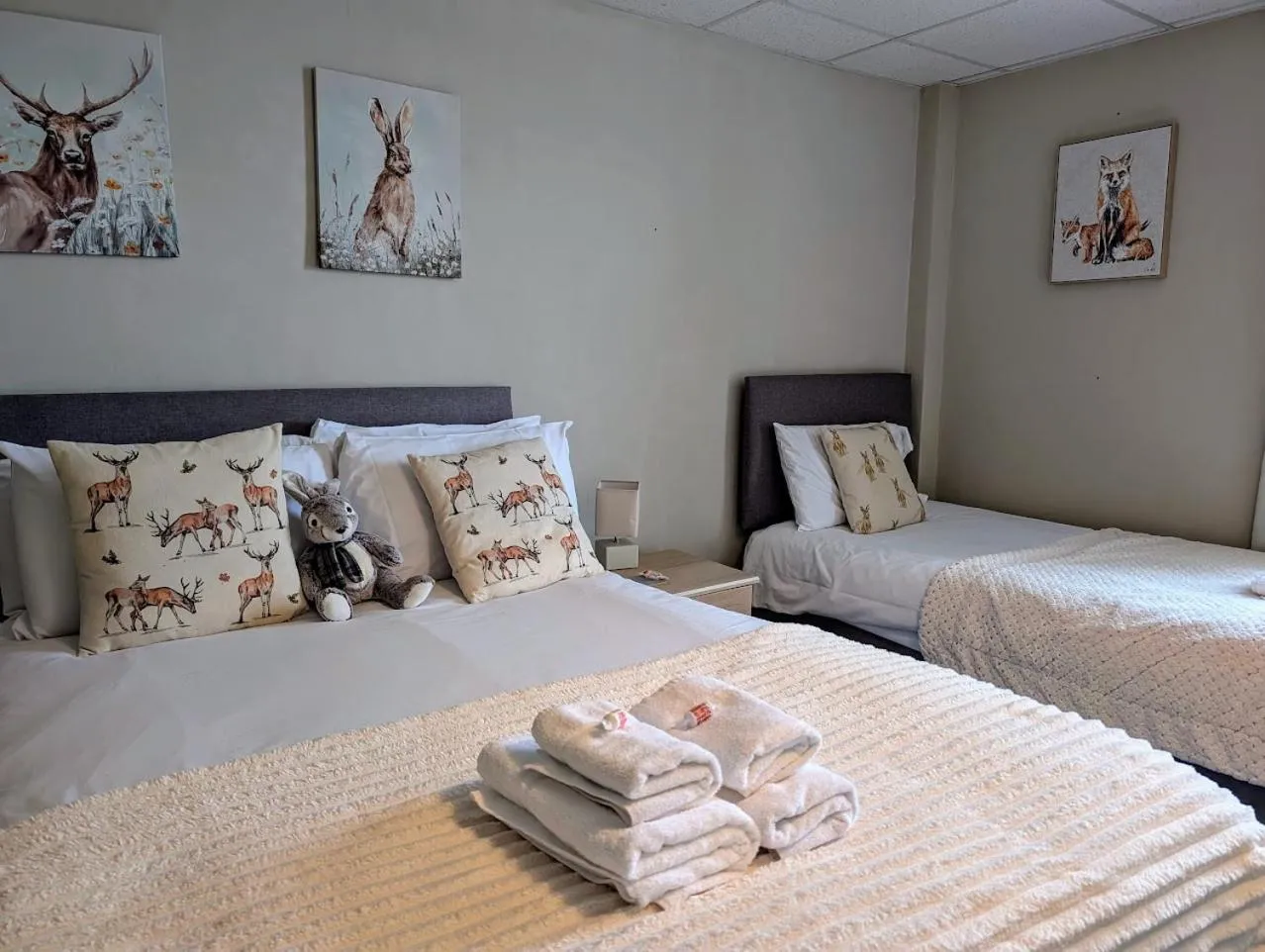 Bed in Graham Arms Inn