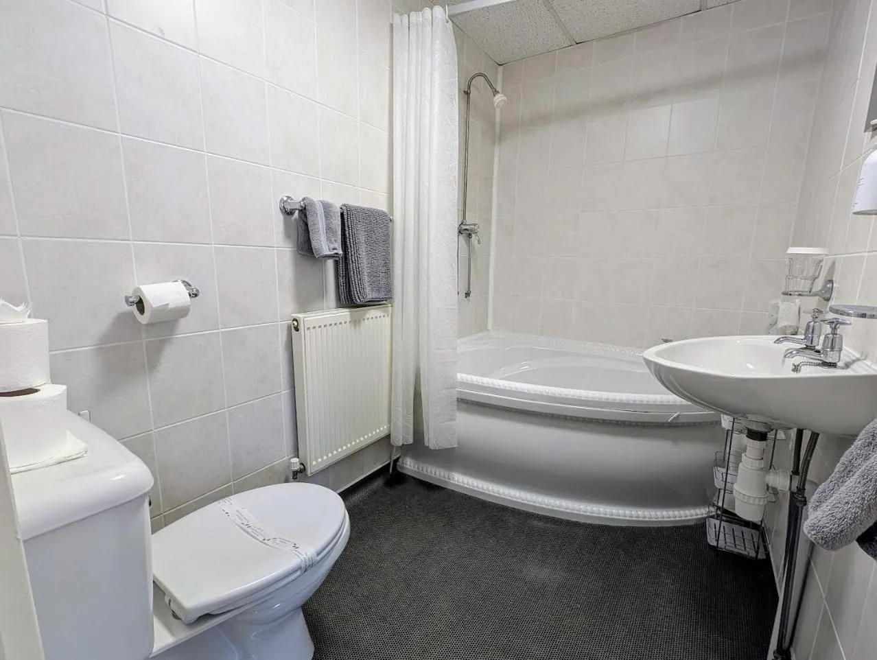 Toilet in Graham Arms Inn