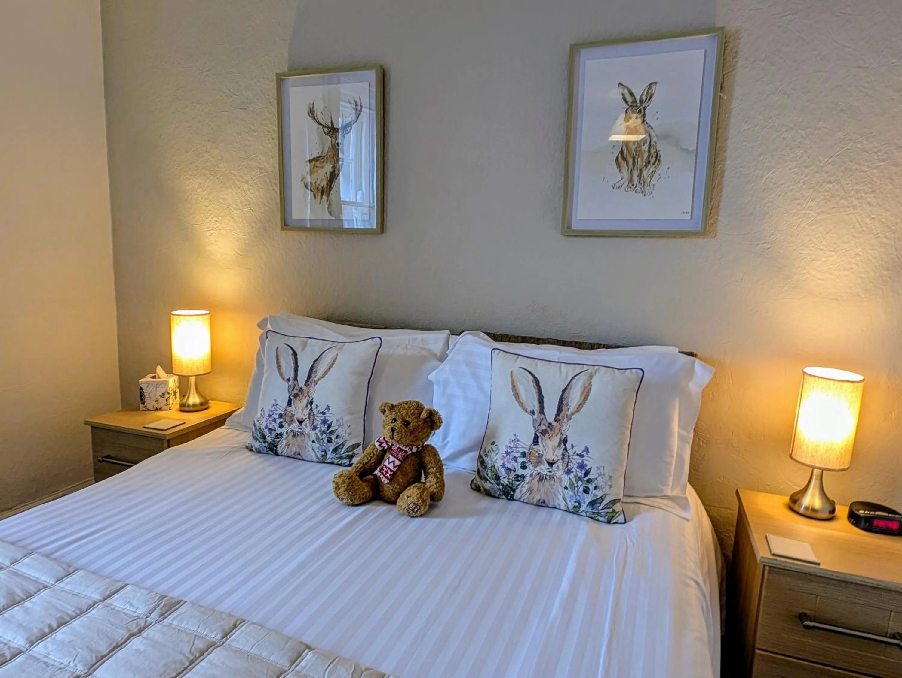 Bed in Graham Arms Inn