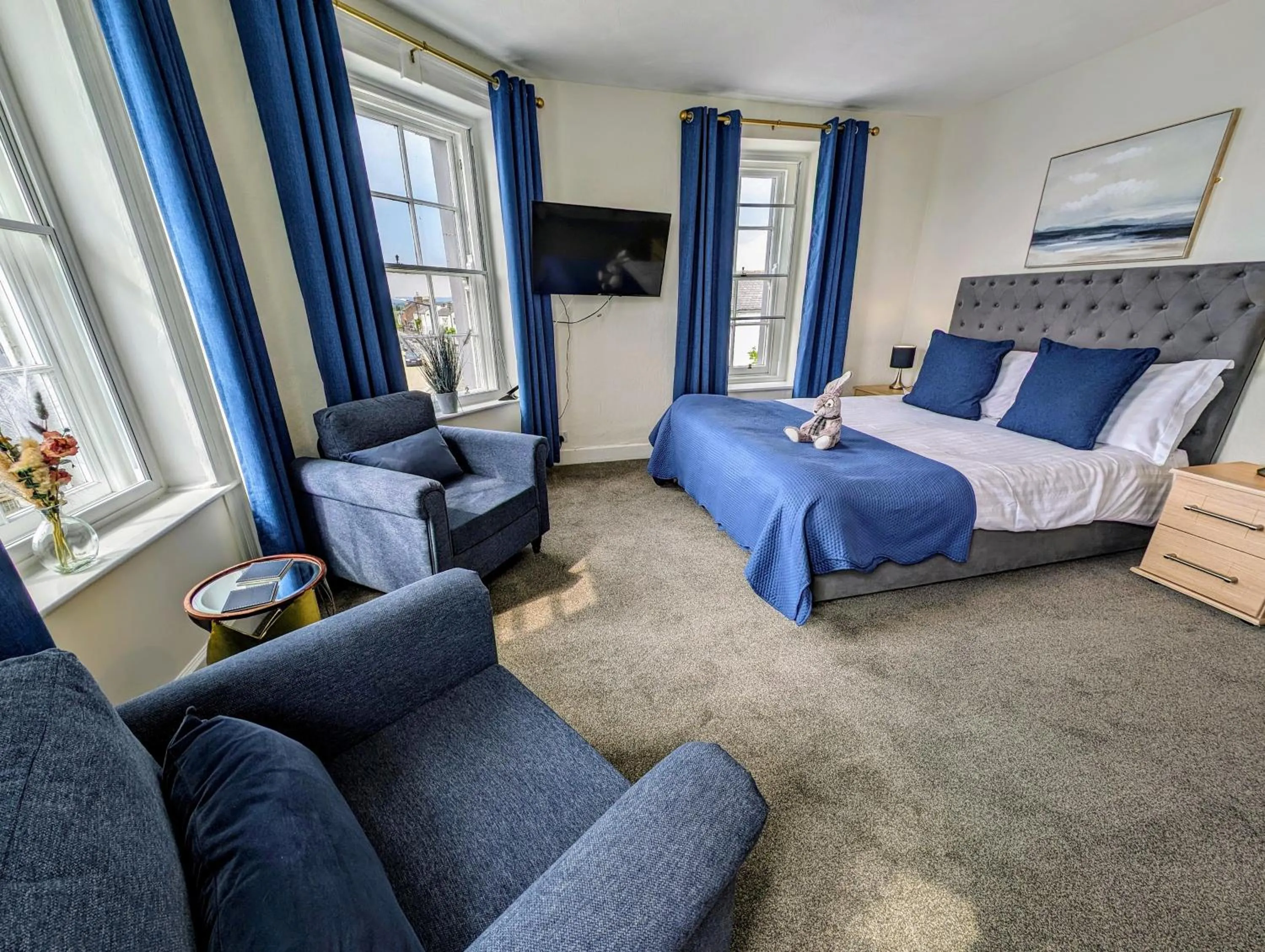 Bed in Graham Arms Inn