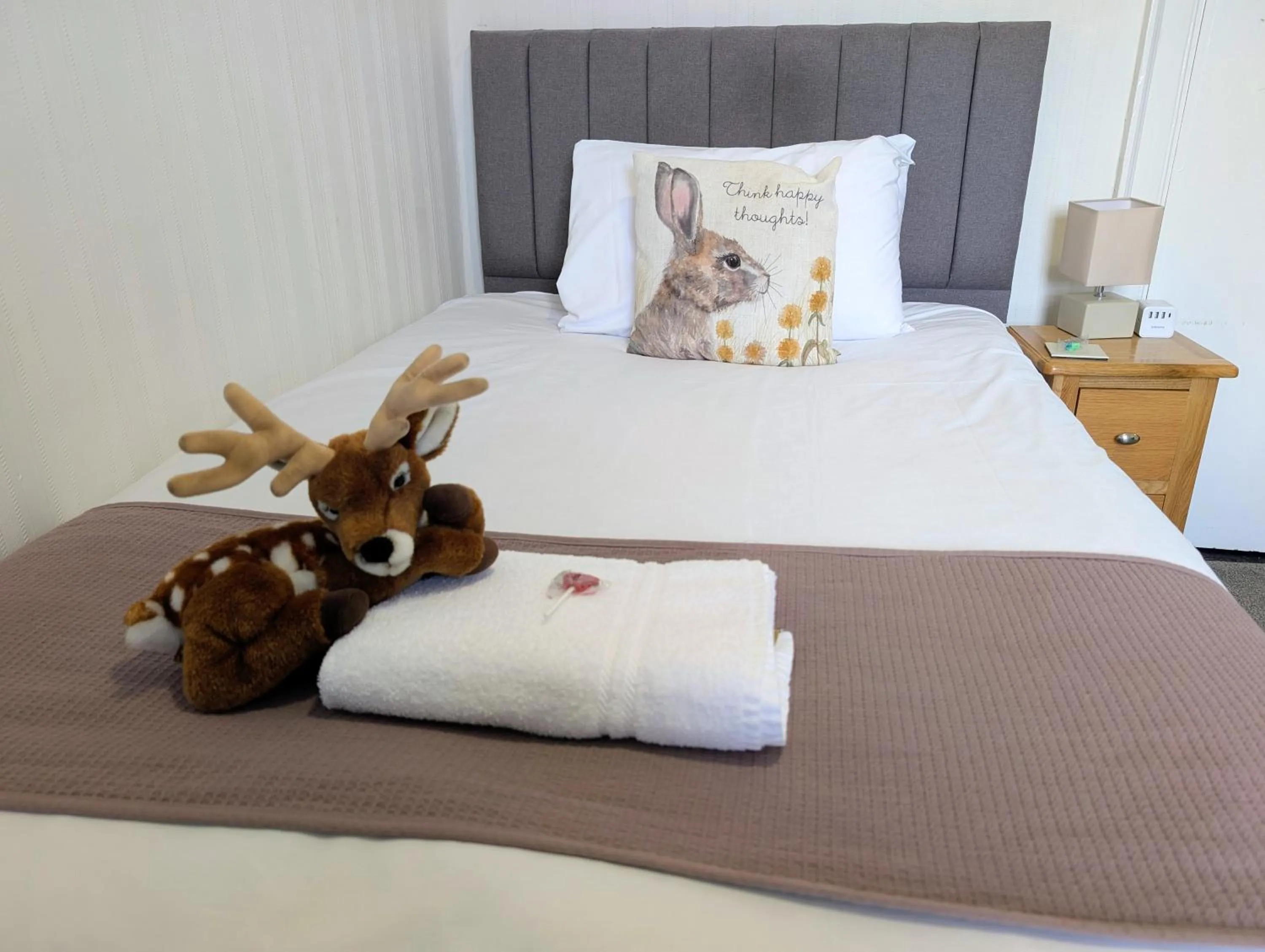 Bed in Graham Arms Inn