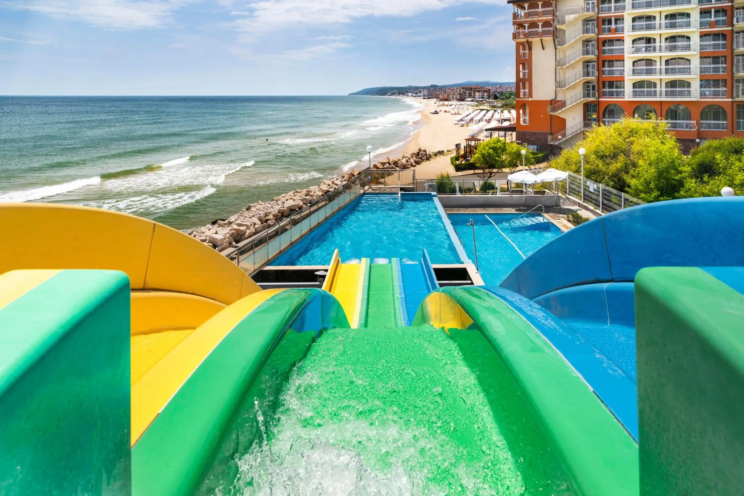 Aqua park in Sol Luna Bay All Inclusive