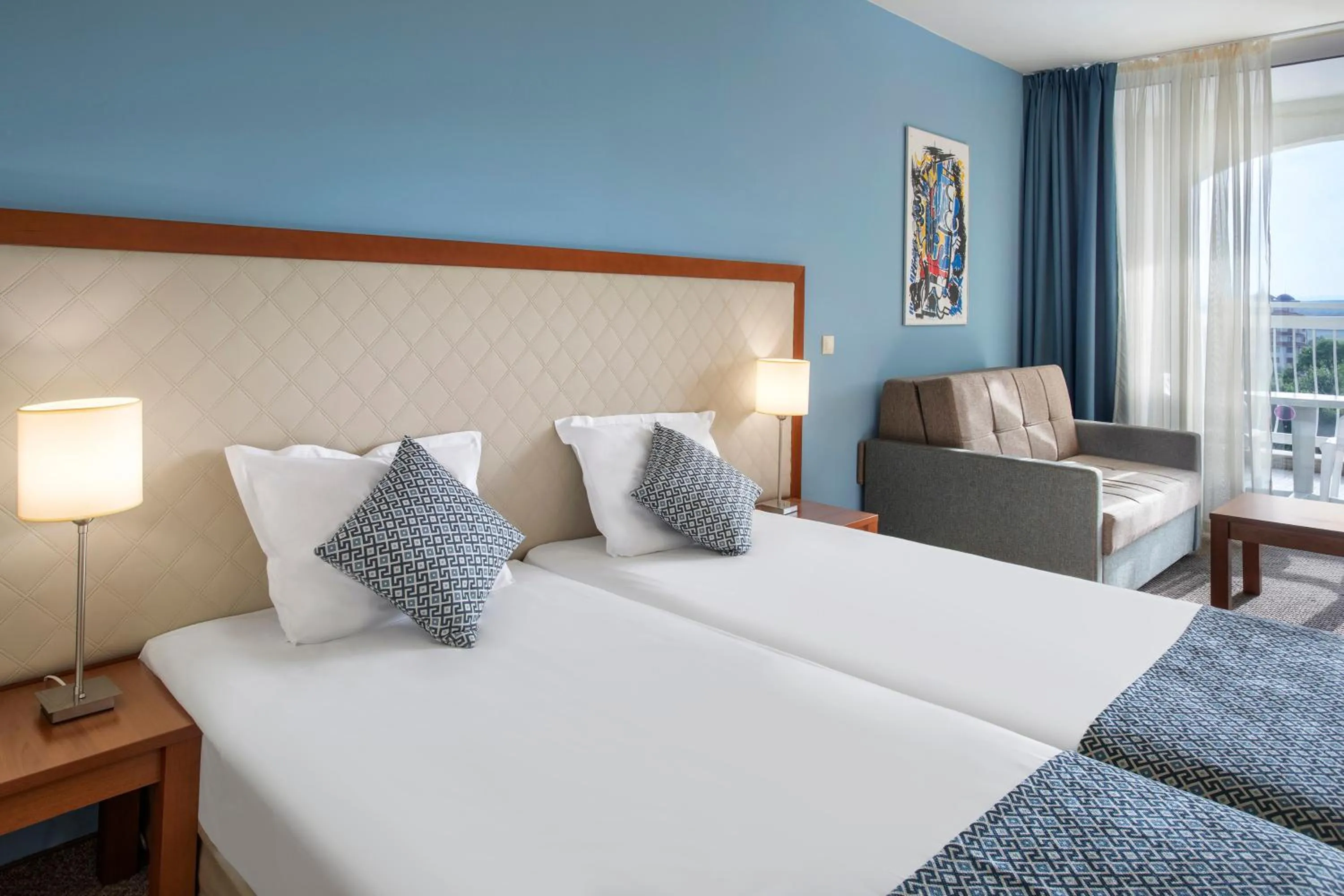 Bed in Sol Luna Bay All Inclusive