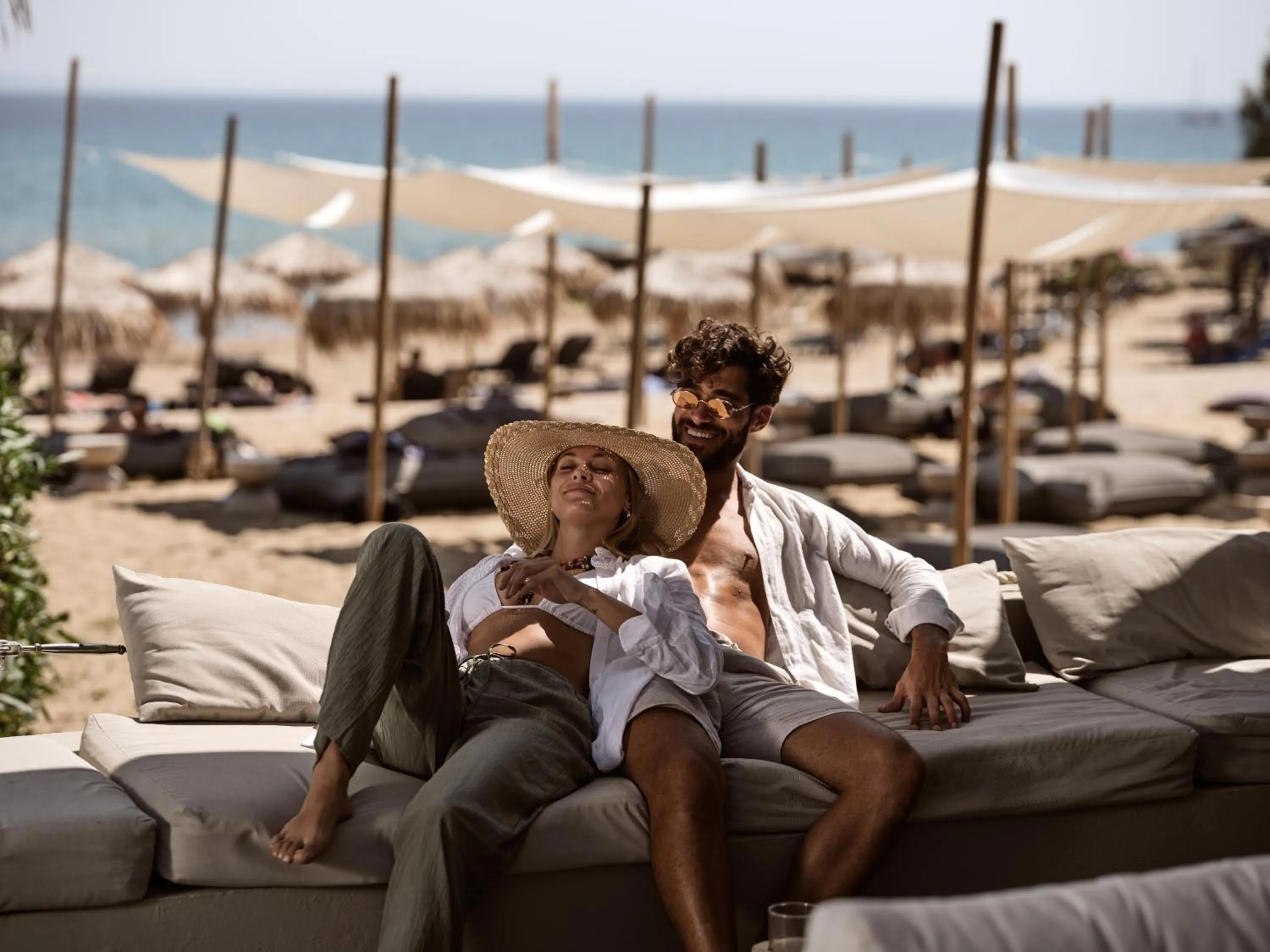 Beach in The Bay Hotel & Suites