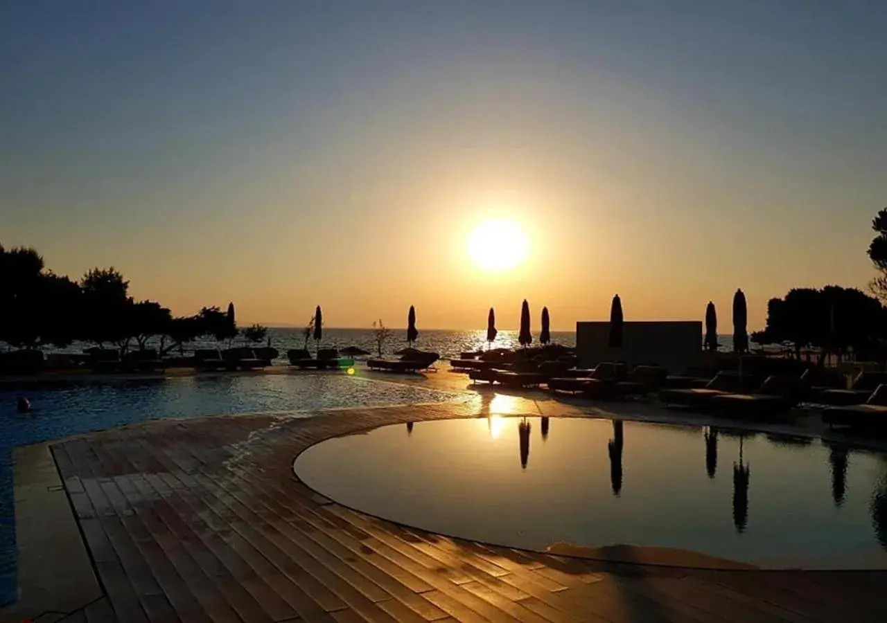 Swimming pool in The Bay Hotel & Suites Swimming pool in The Bay Hotel & Suites