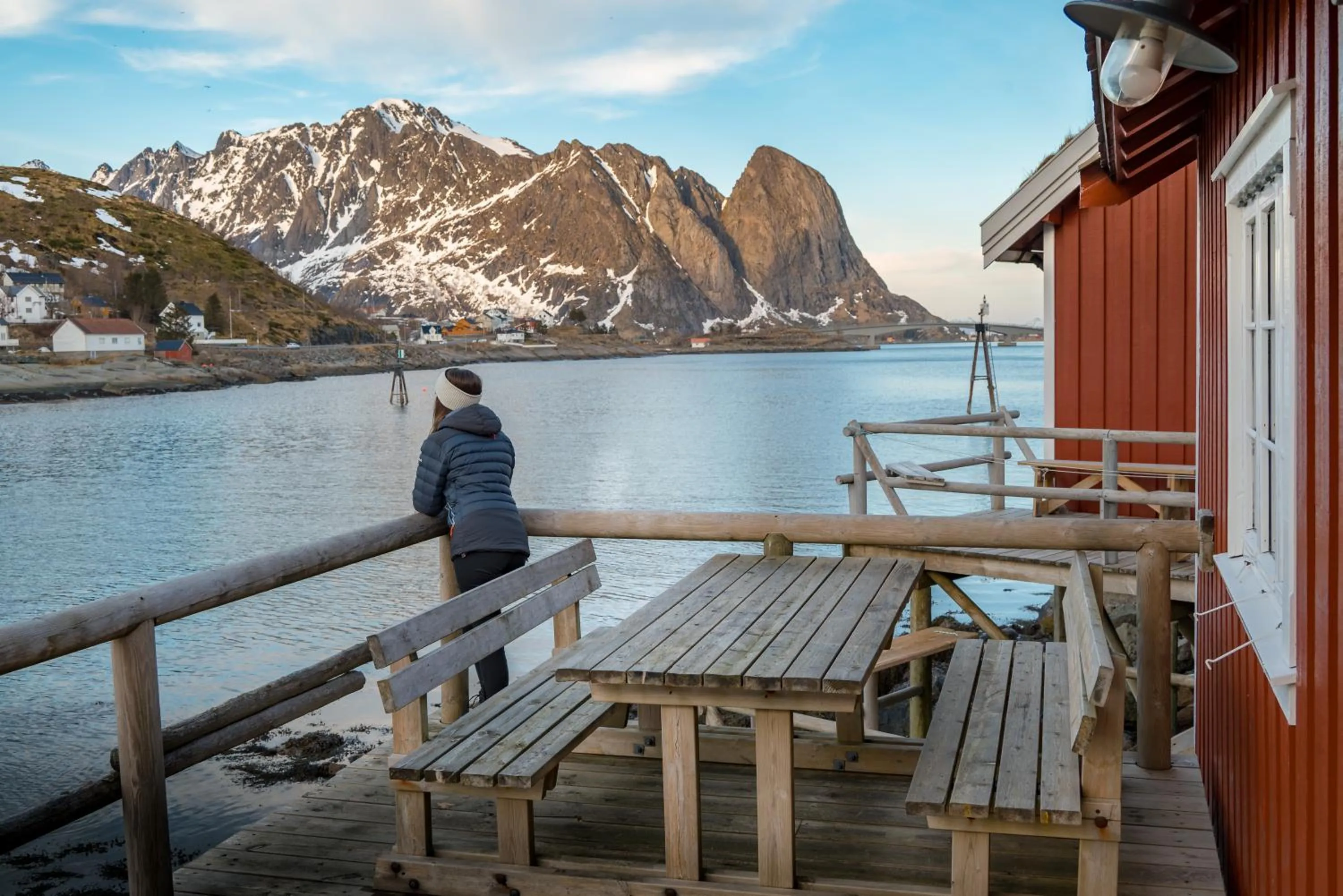 Natural landscape in Reine Rorbuer - by Classic Norway Hotels