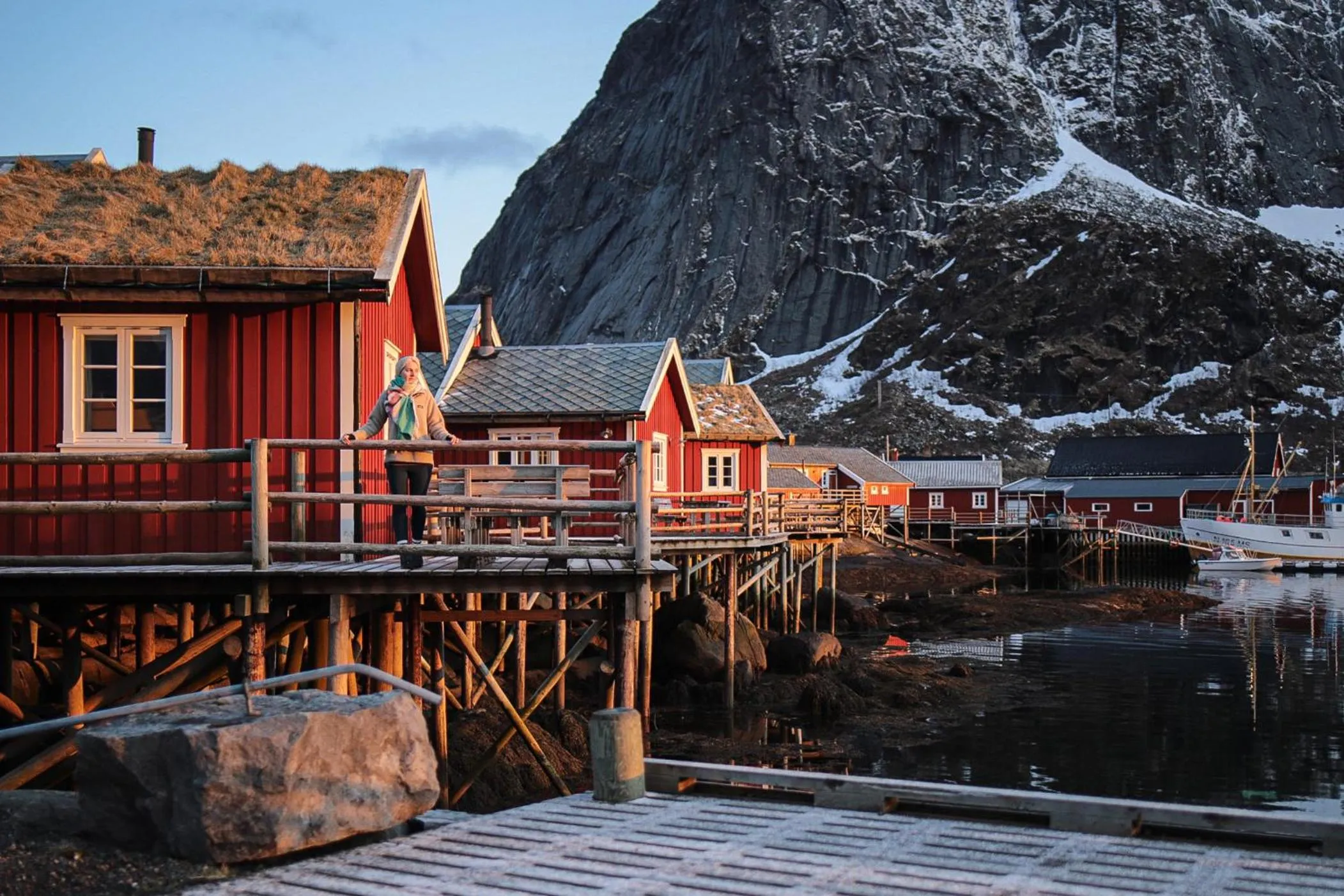Property building in Reine Rorbuer - by Classic Norway Hotels