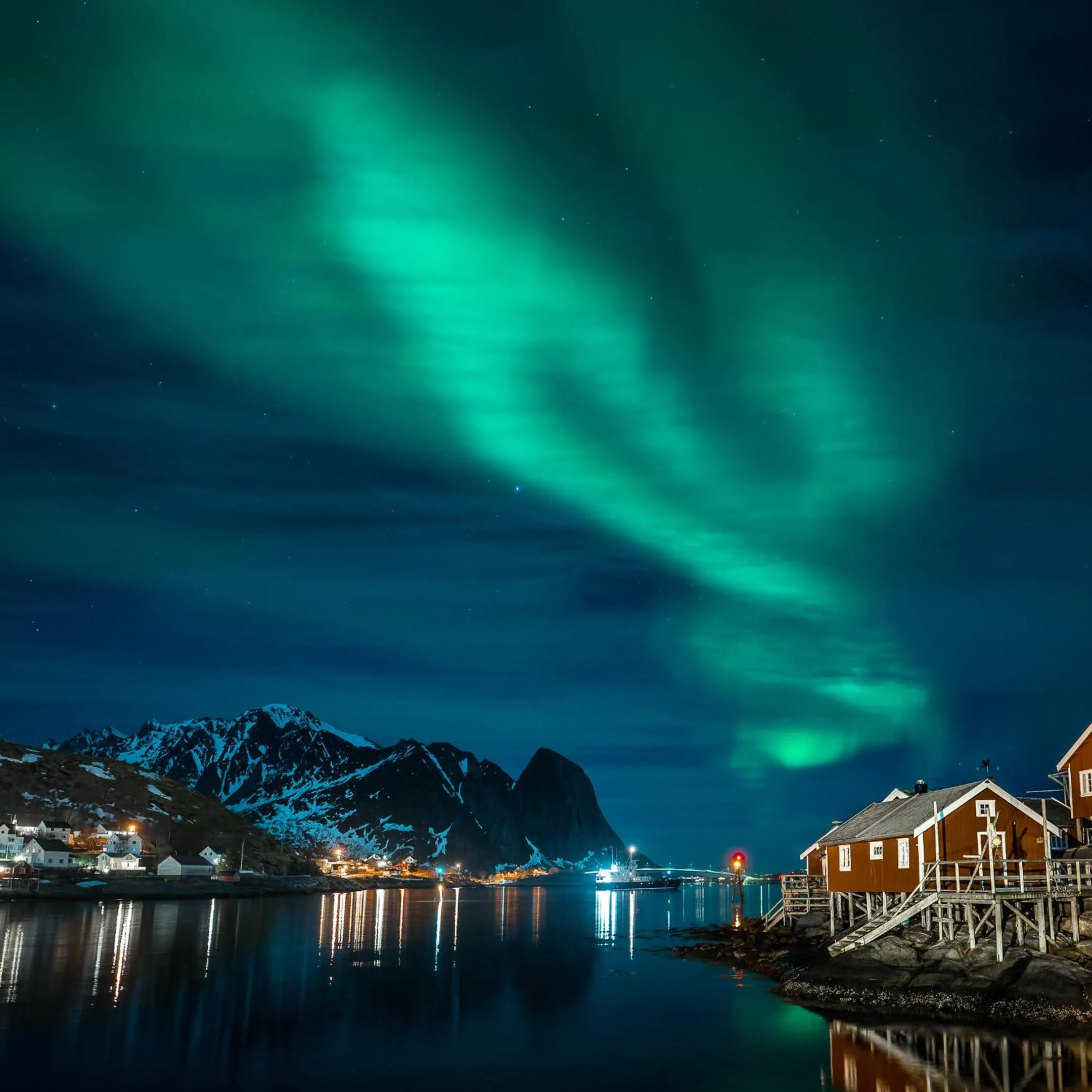 Property building in Reine Rorbuer - by Classic Norway Hotels