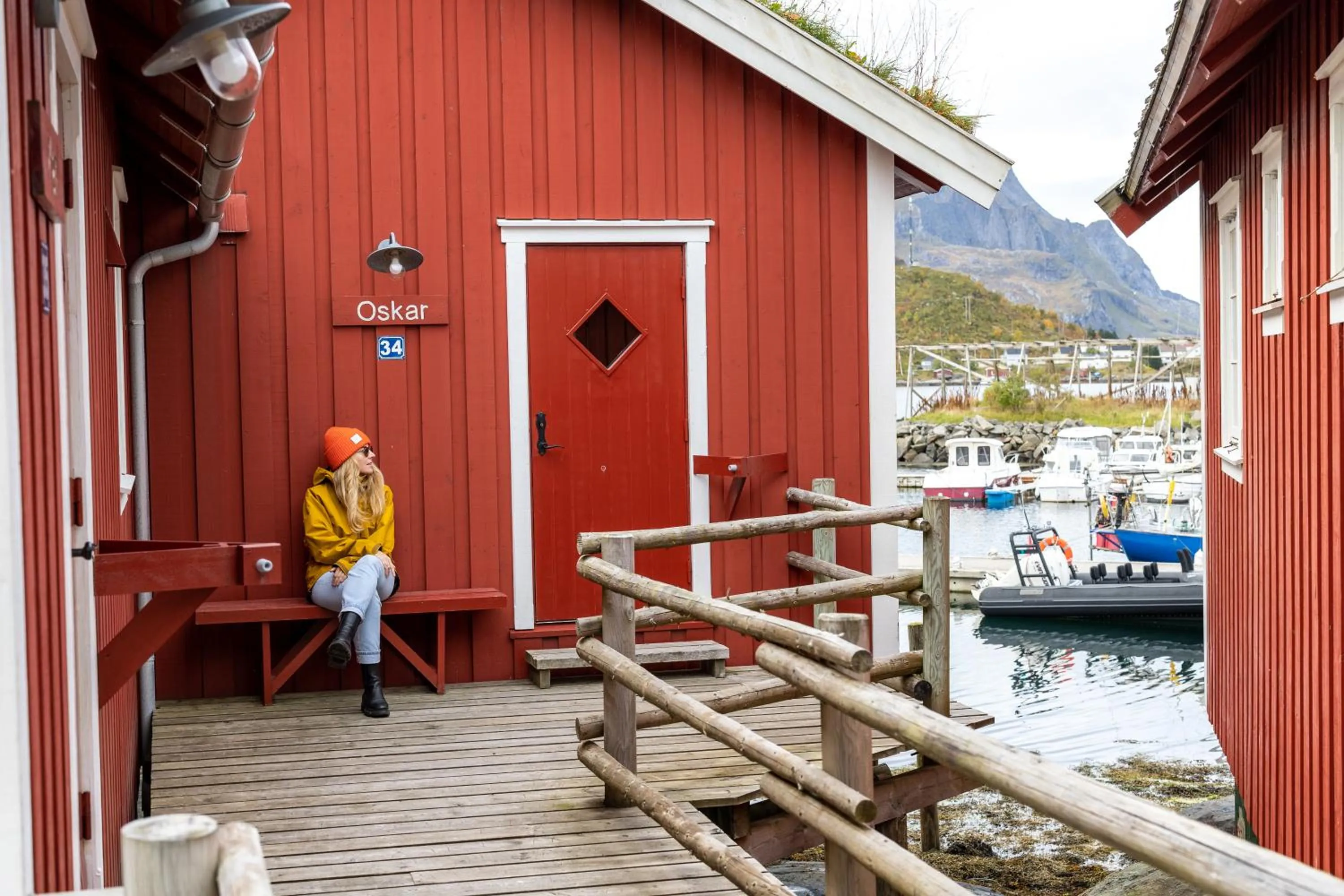 Property building in Reine Rorbuer - by Classic Norway Hotels