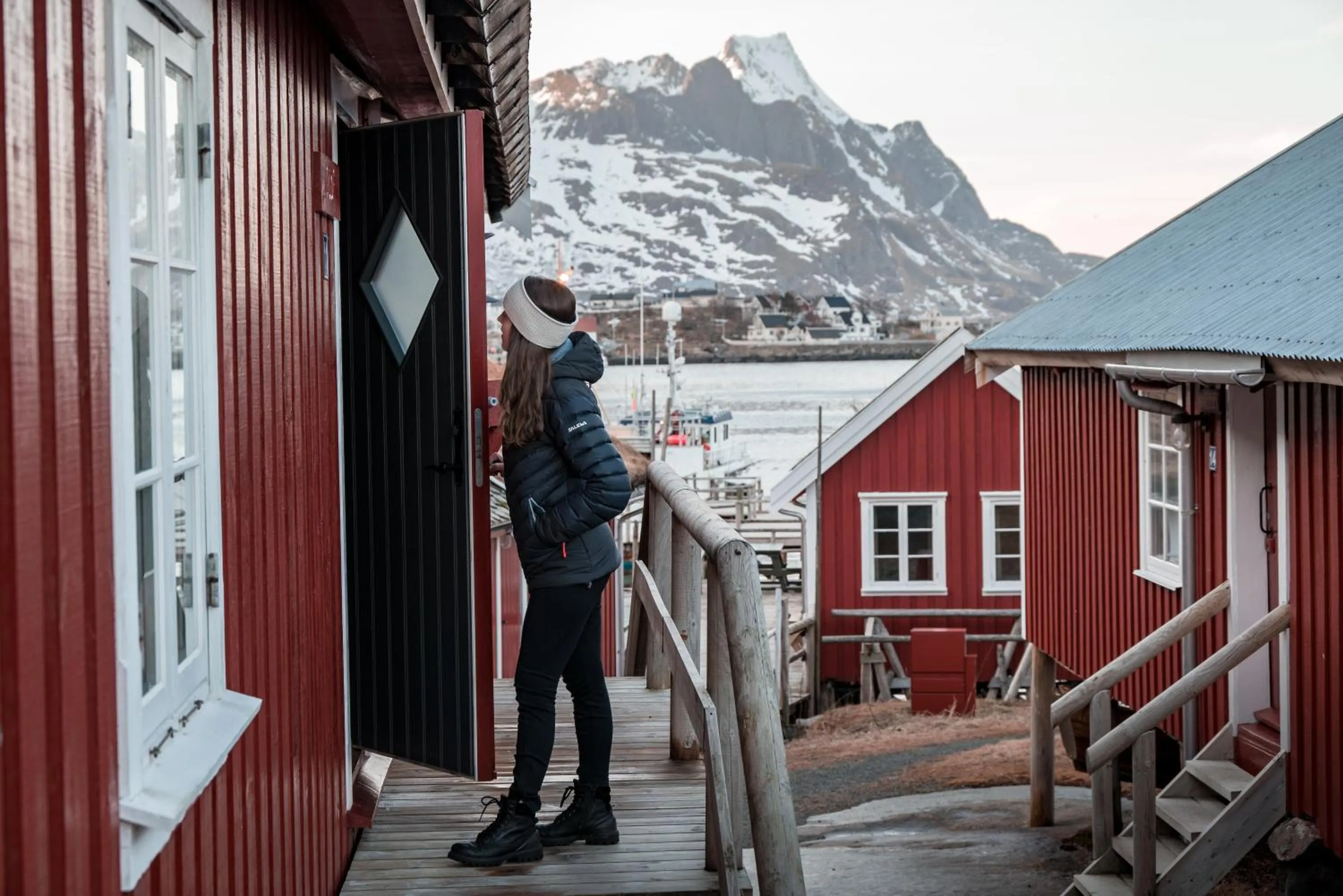 Natural landscape in Reine Rorbuer - by Classic Norway Hotels