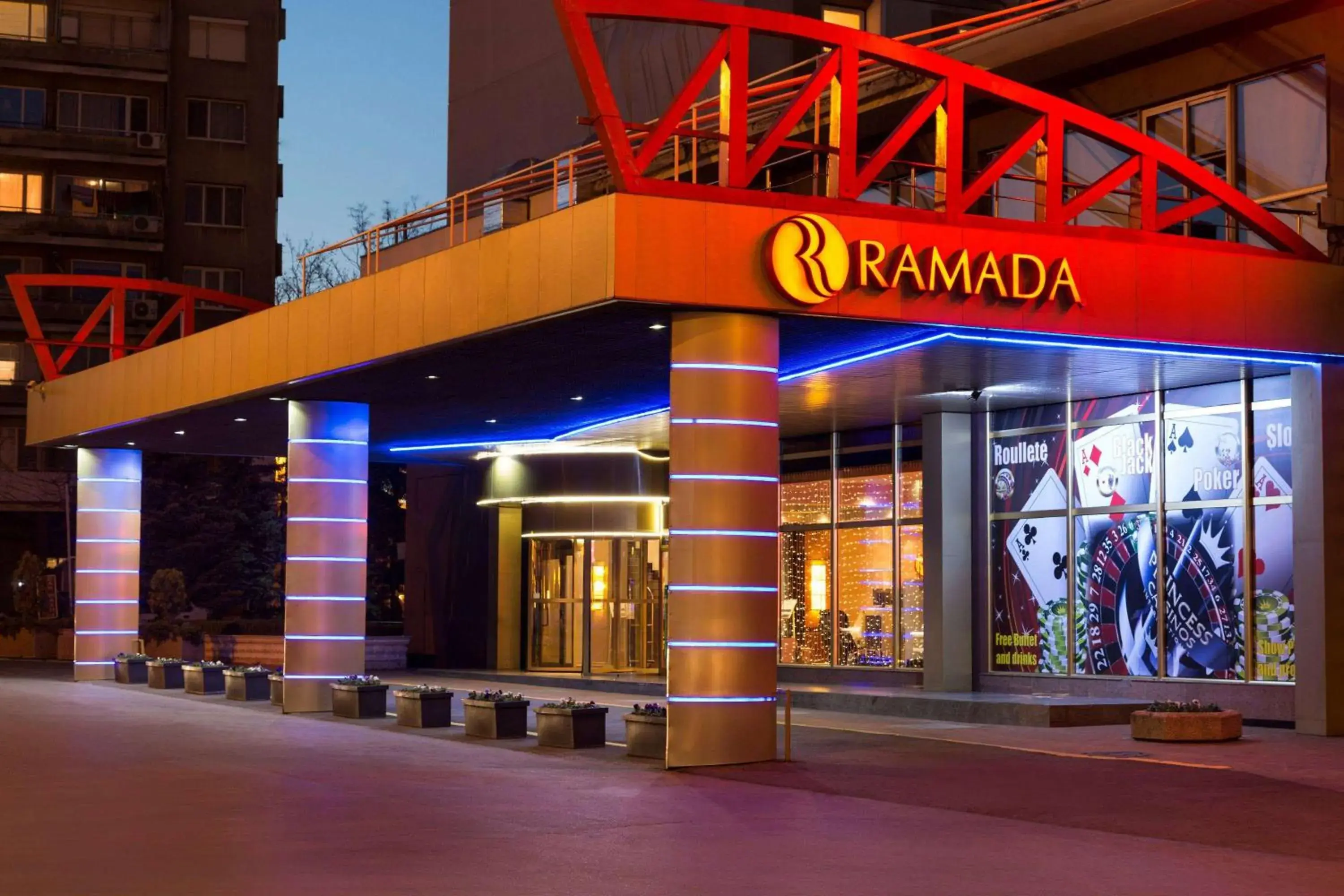 Property building in Ramada by Wyndham Sofia City Center Property building in Ramada by Wyndham Sofia City Center