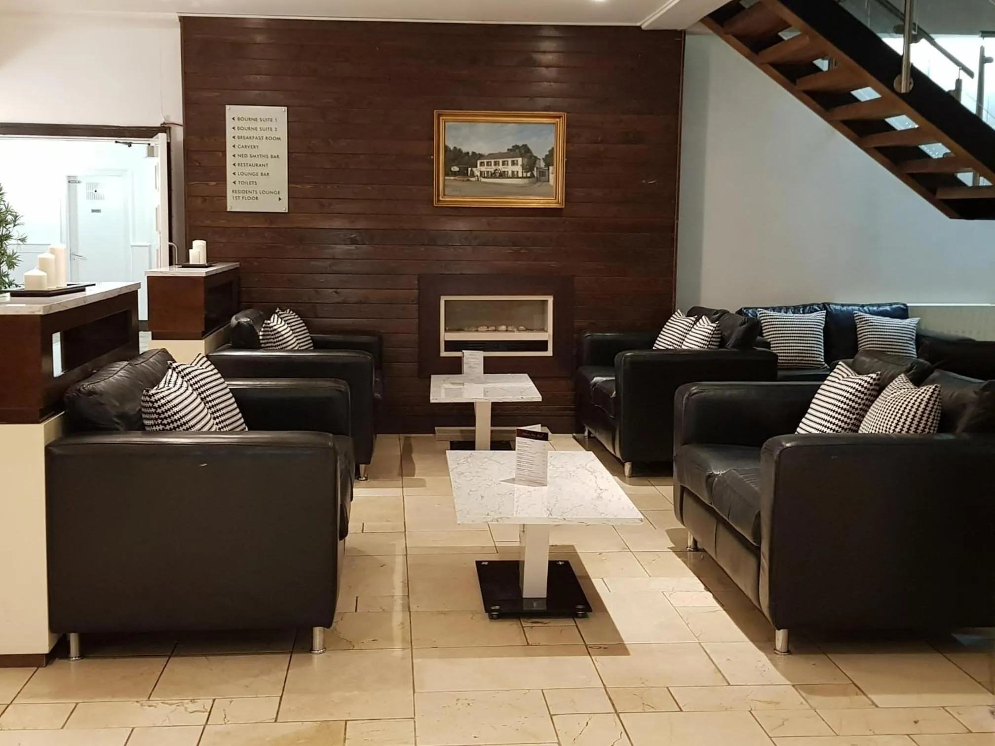 Lobby or reception in Ashbourne House Hotel