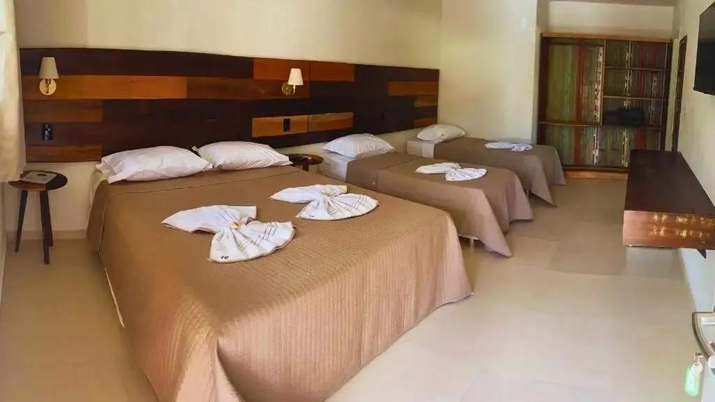 Quadruple Room - single occupancy in Pousada Quatro Estações Gravatal