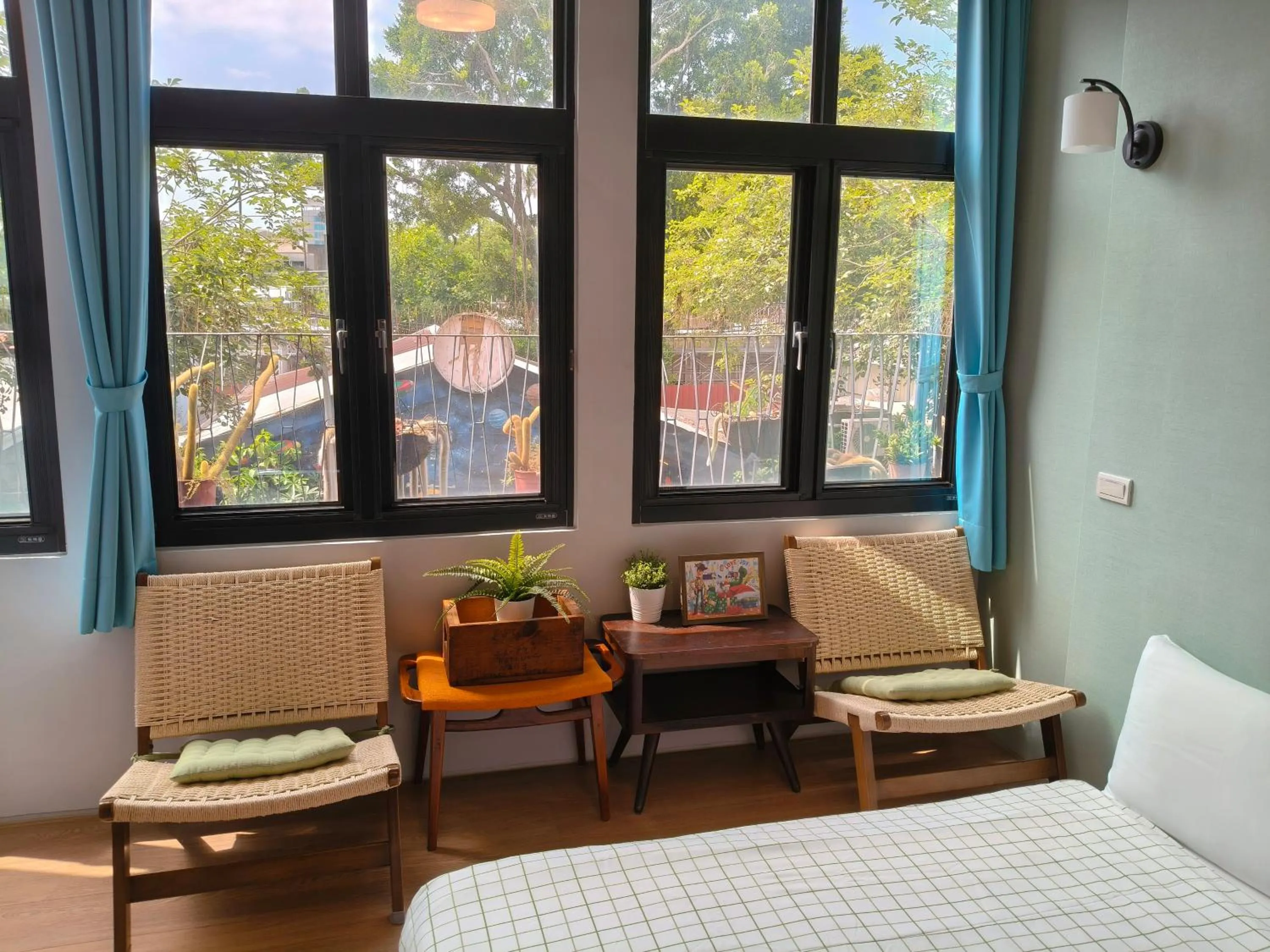 Bed in OYAJI Guesthouse 歐野基民家宿泊