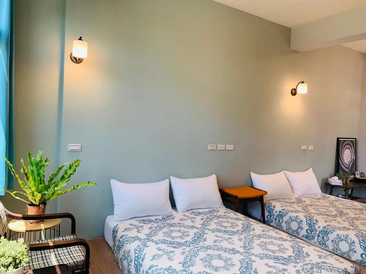 Bed in OYAJI Guesthouse 歐野基民家宿泊