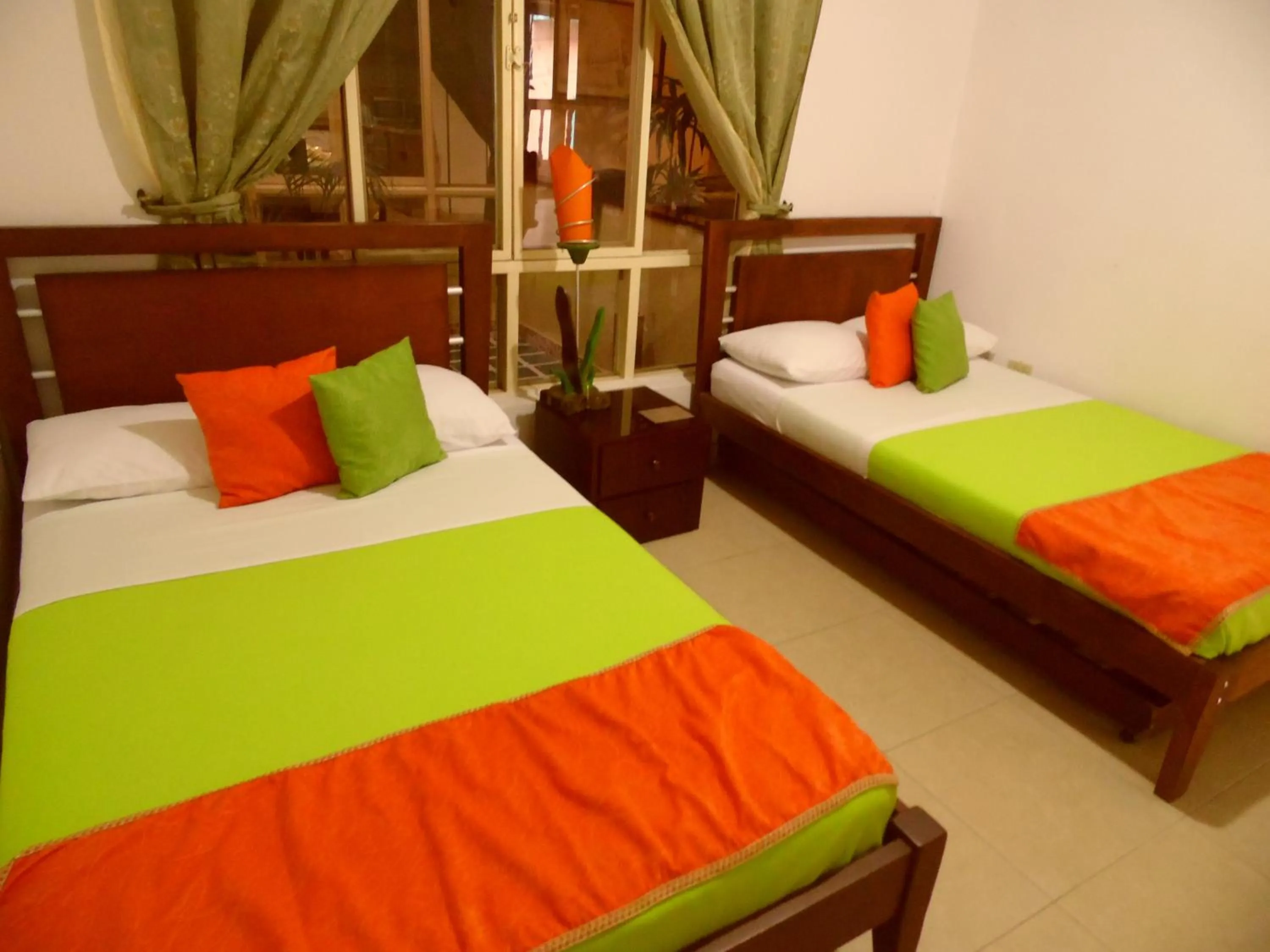 Bed in Hotel La Terraza