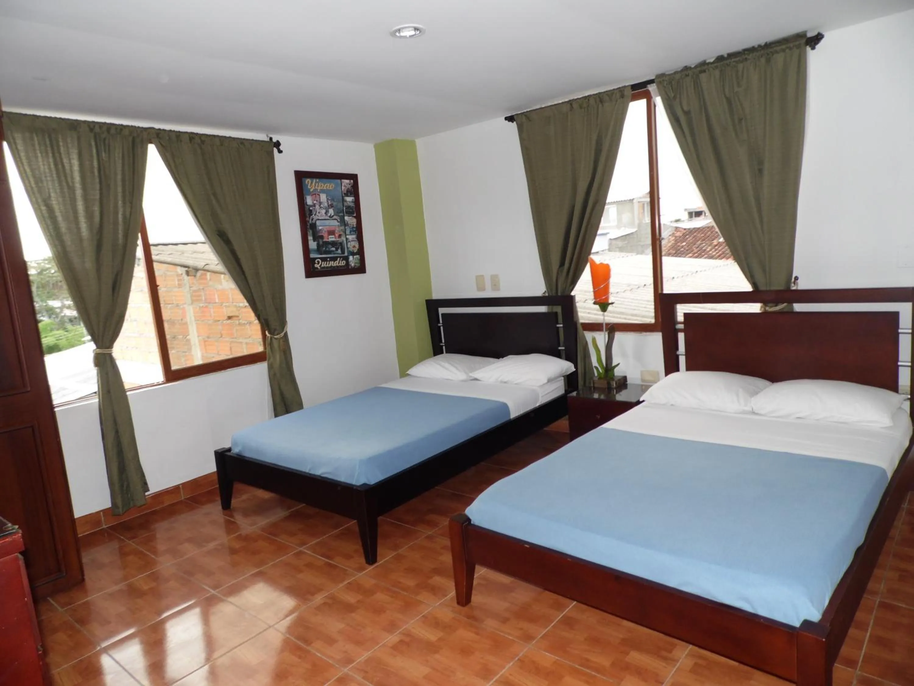 Bed in Hotel La Terraza