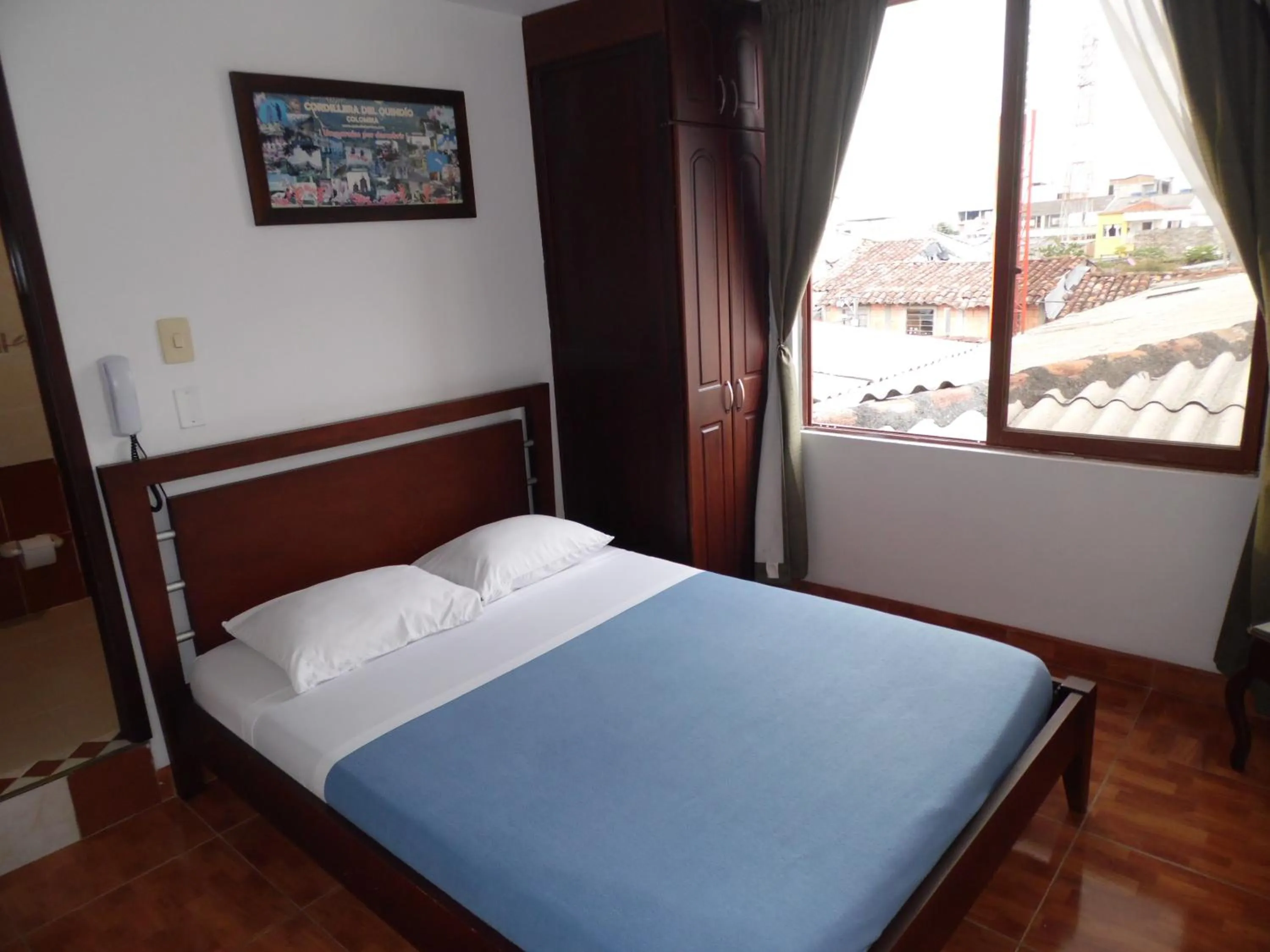 Bed in Hotel La Terraza