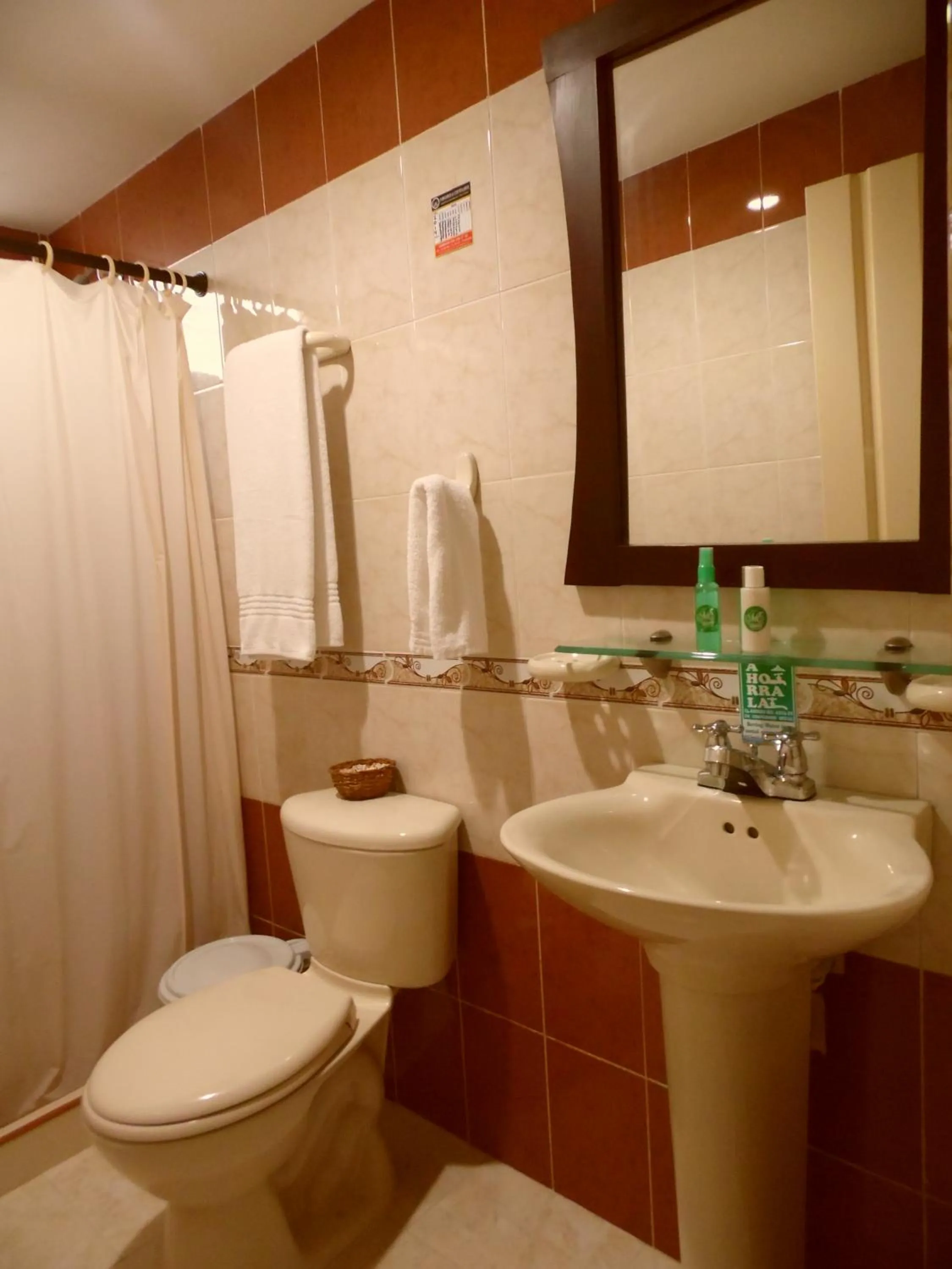 Bathroom in Hotel La Terraza