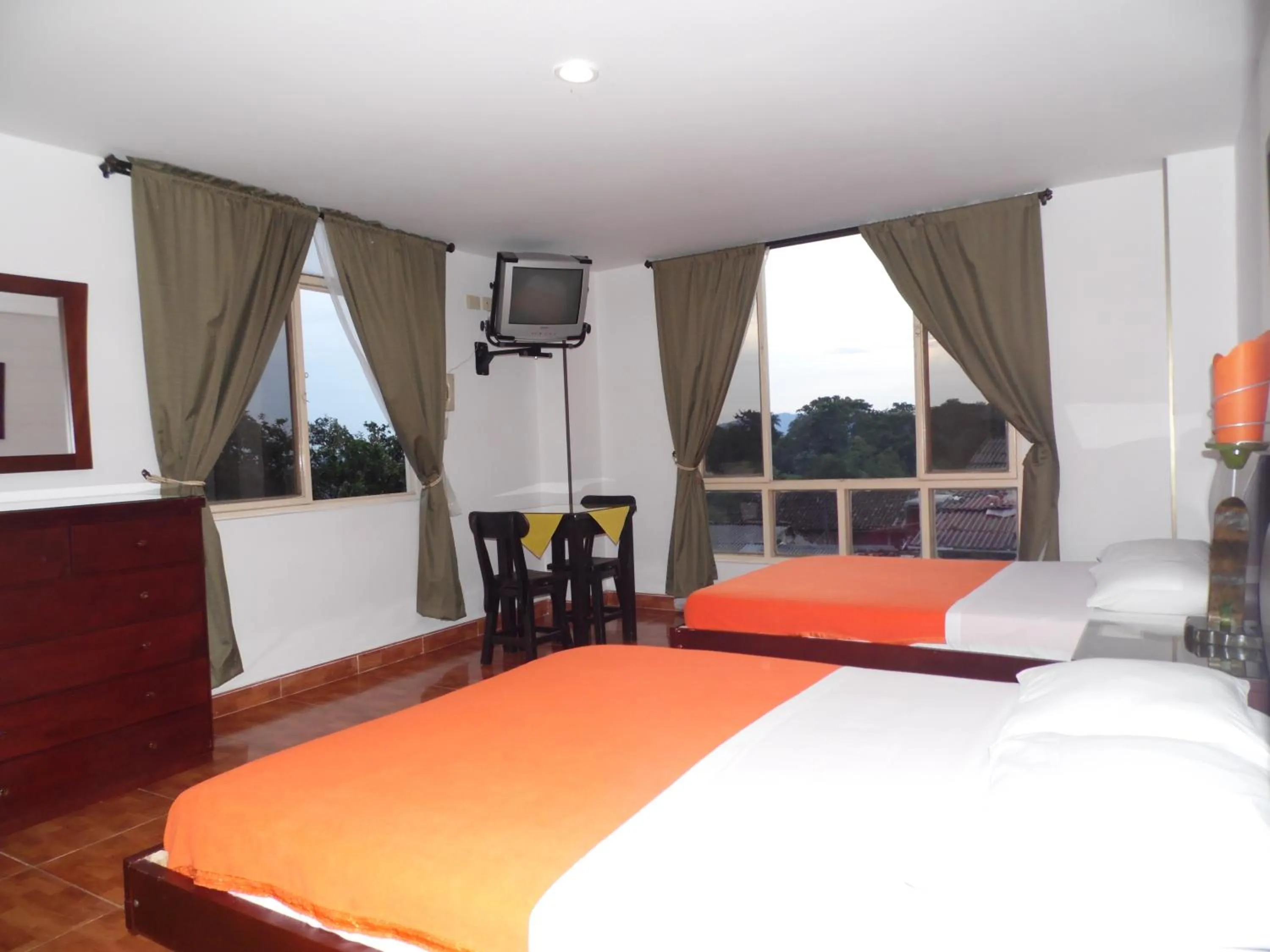 Bed in Hotel La Terraza