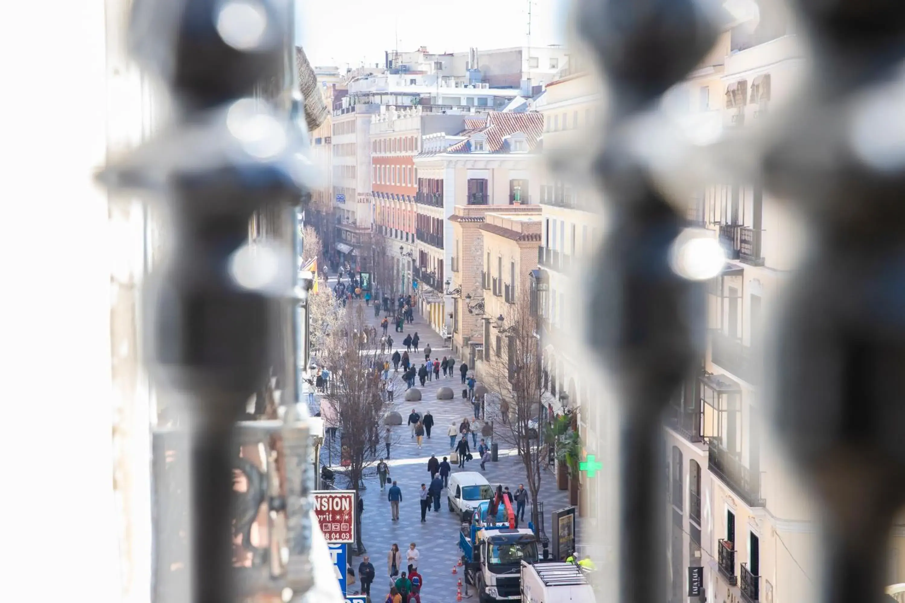 City view in Hostal Rober City view in Hostal Rober