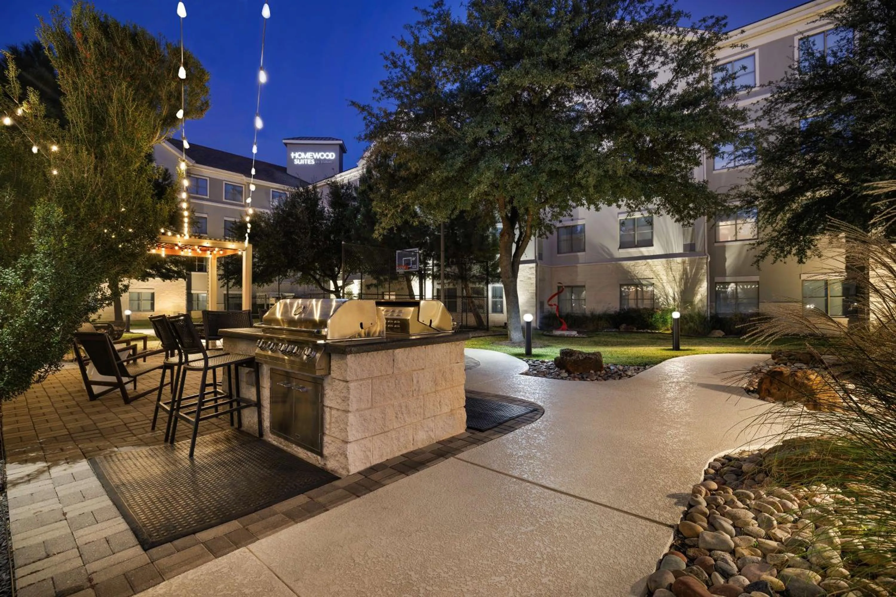 Patio in Homewood Suites by Hilton Plano-Richardson