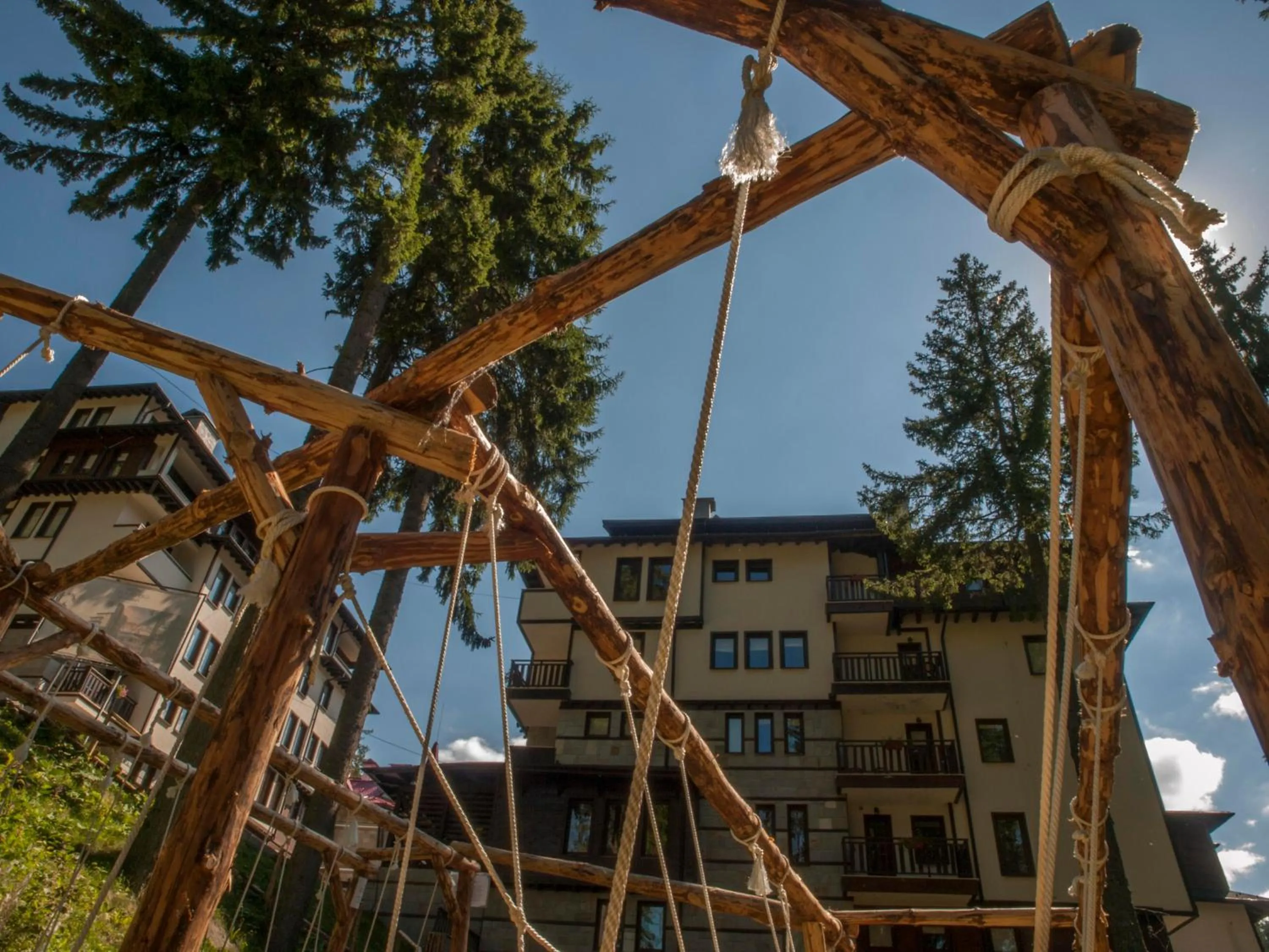 Property building in Green Life Family Apartments Pamporovo