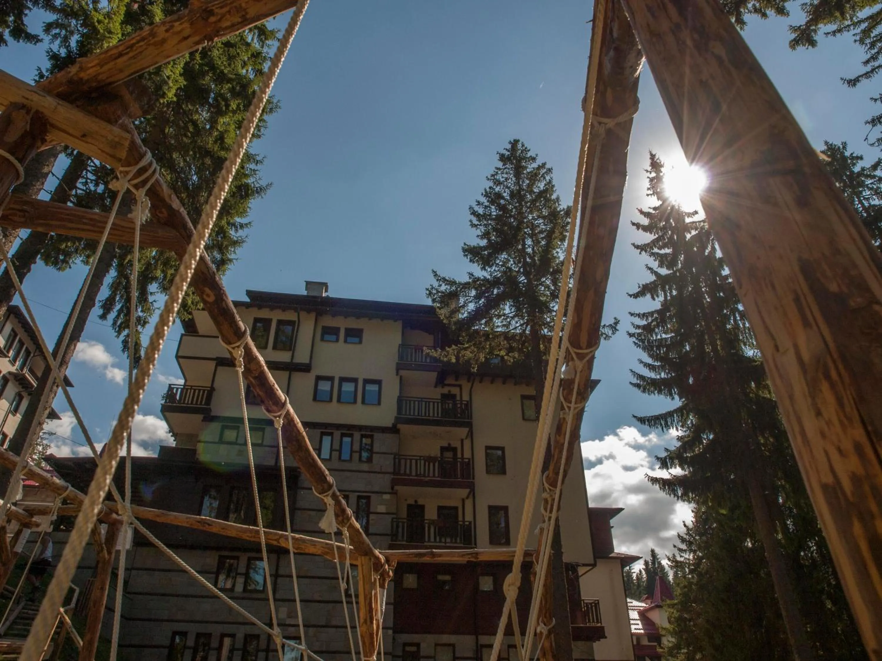 Property building in Green Life Family Apartments Pamporovo