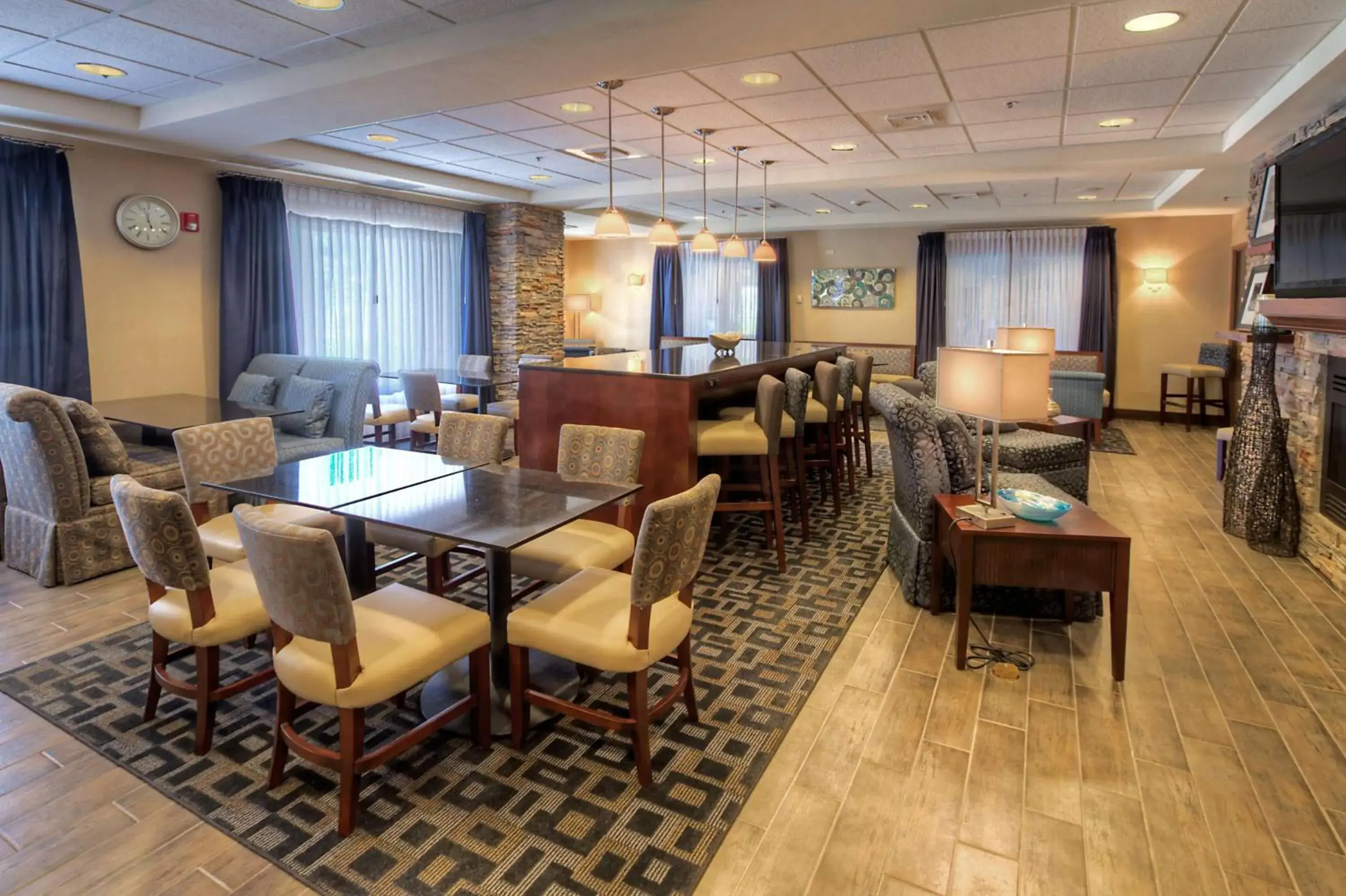 Lobby or reception in Hampton Inn - Great Falls Lobby or reception in Hampton Inn - Great Falls