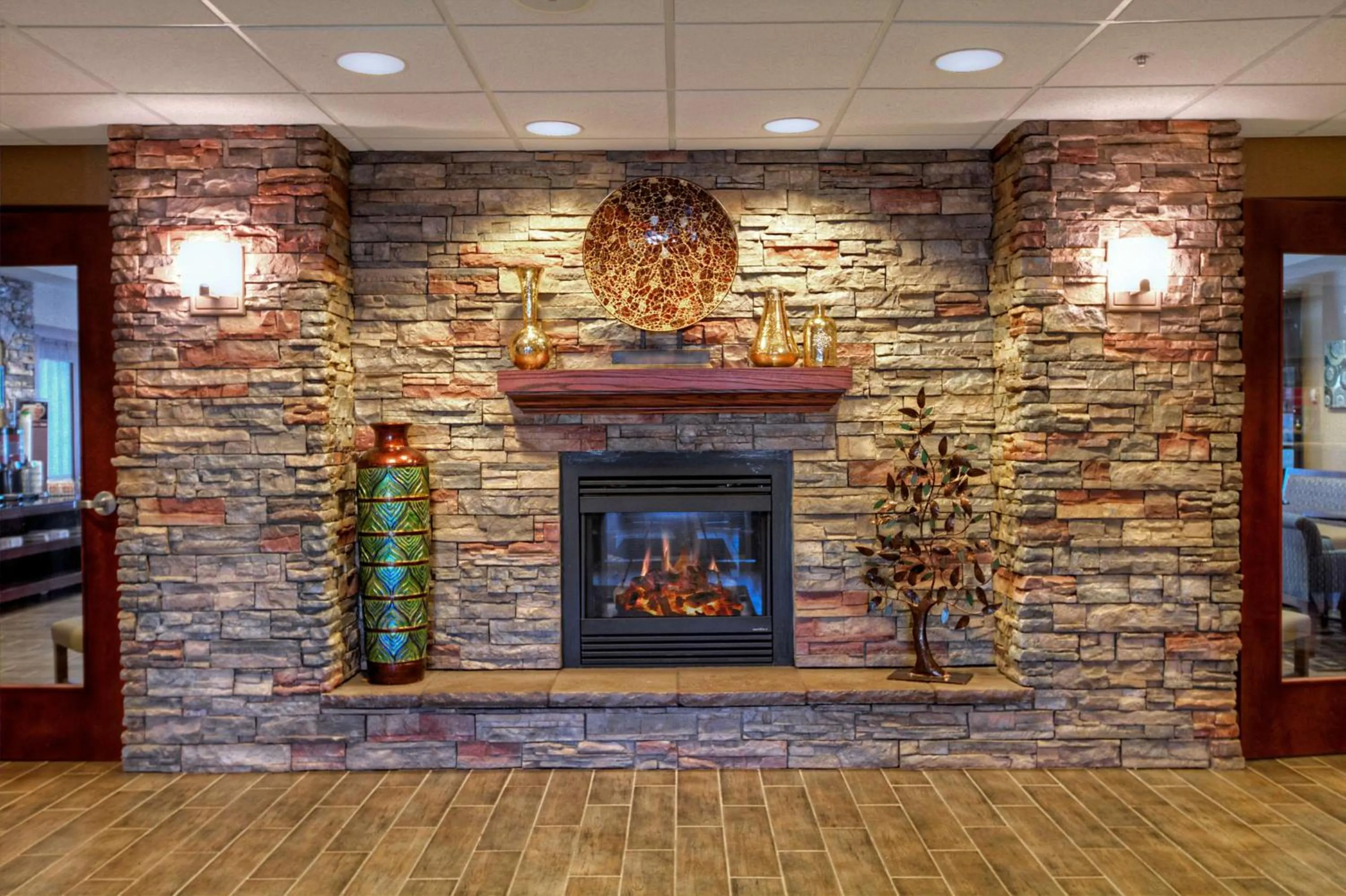 Lobby or reception in Hampton Inn - Great Falls