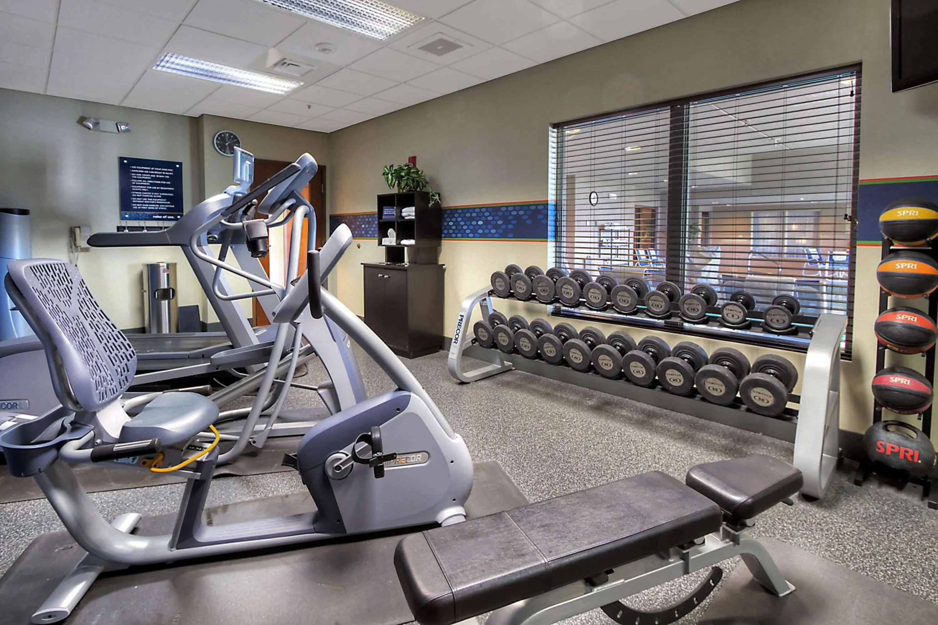 Fitness centre/facilities in Hampton Inn - Great Falls