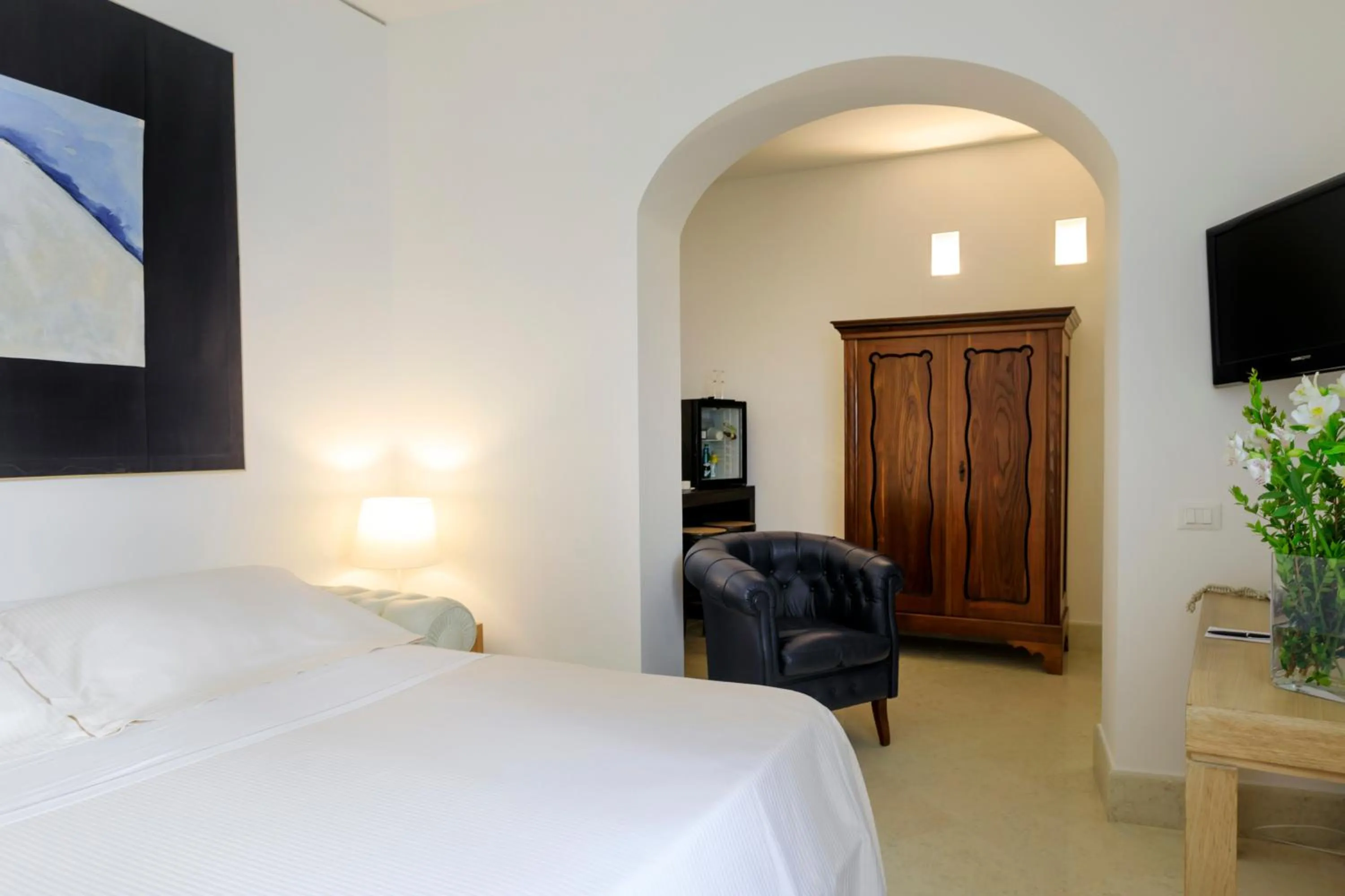 Photo of the whole room, Bed in Palazzo Brunaccini Boutique Hotel
