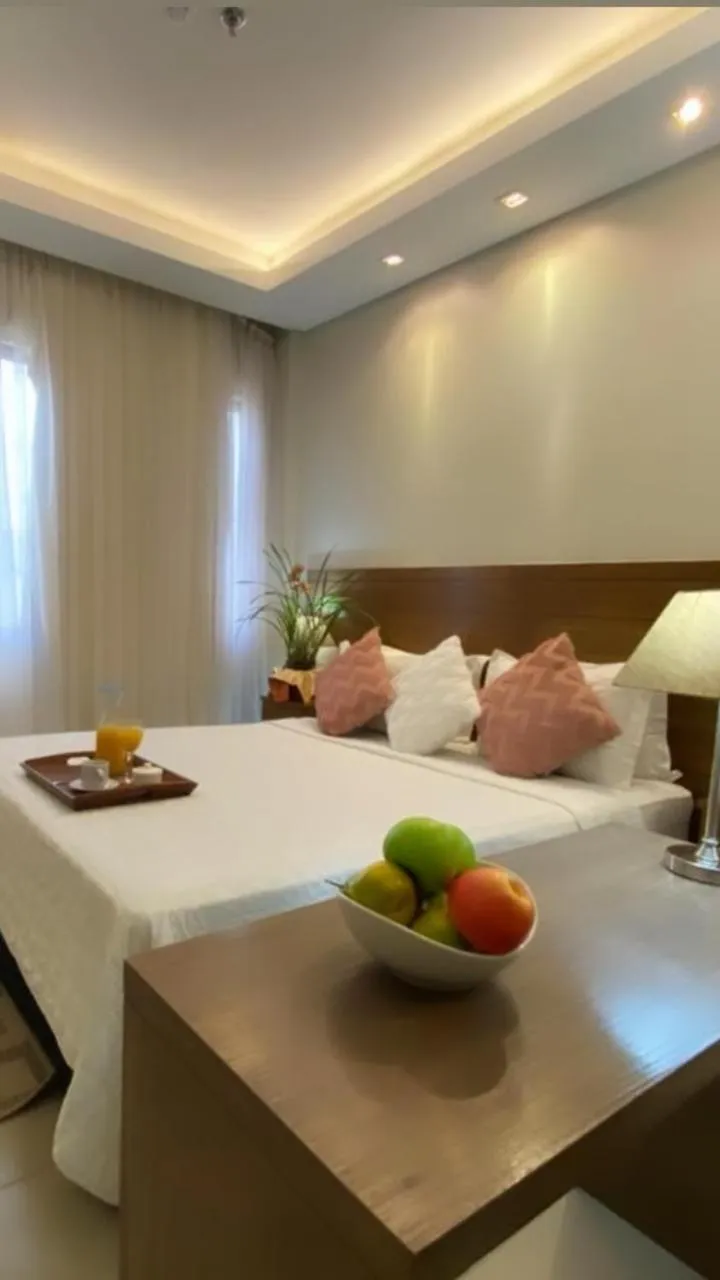 Bed in Hotel Le Pelican