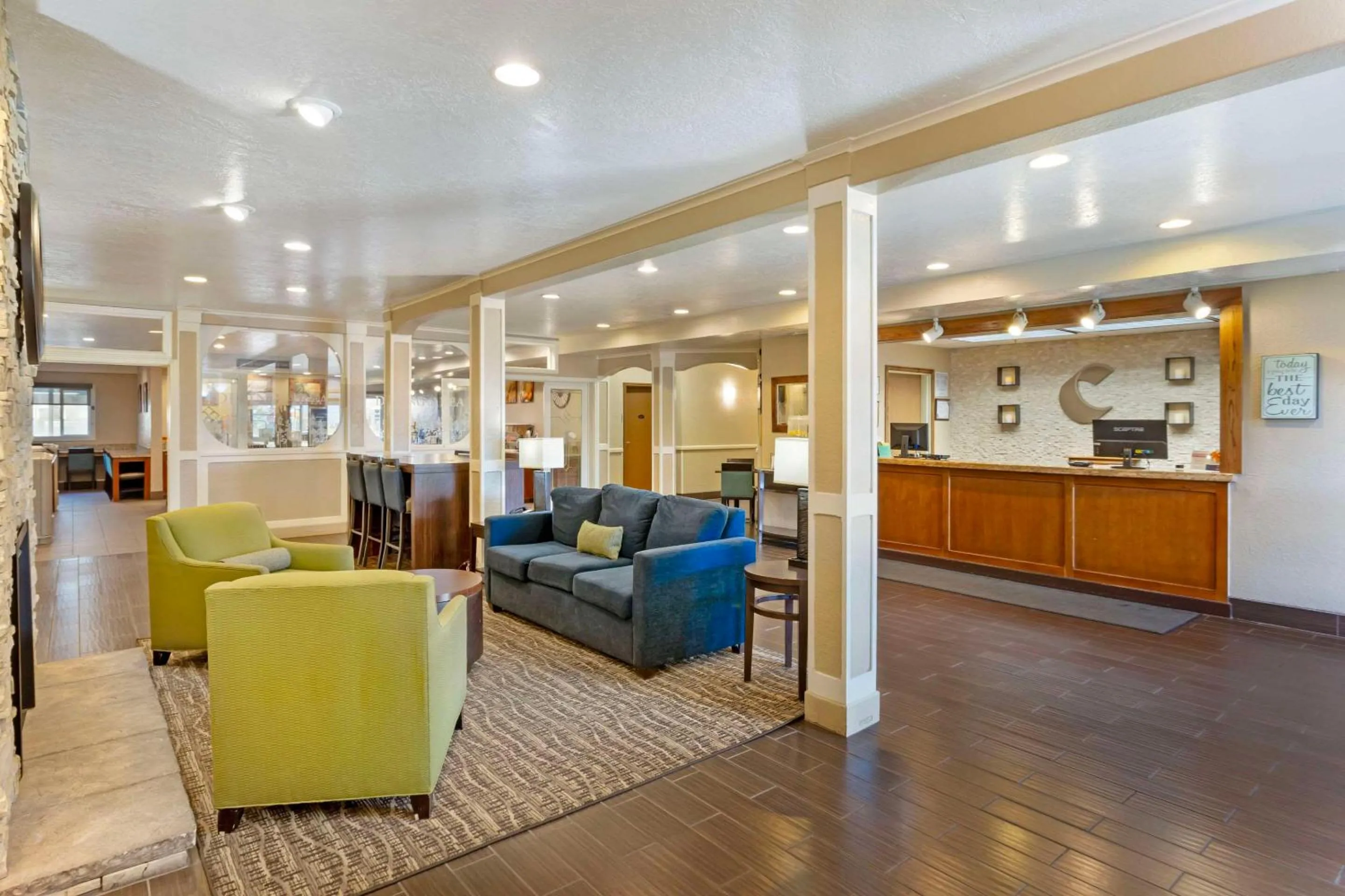 Lobby or reception in Comfort Inn Richfield I-70