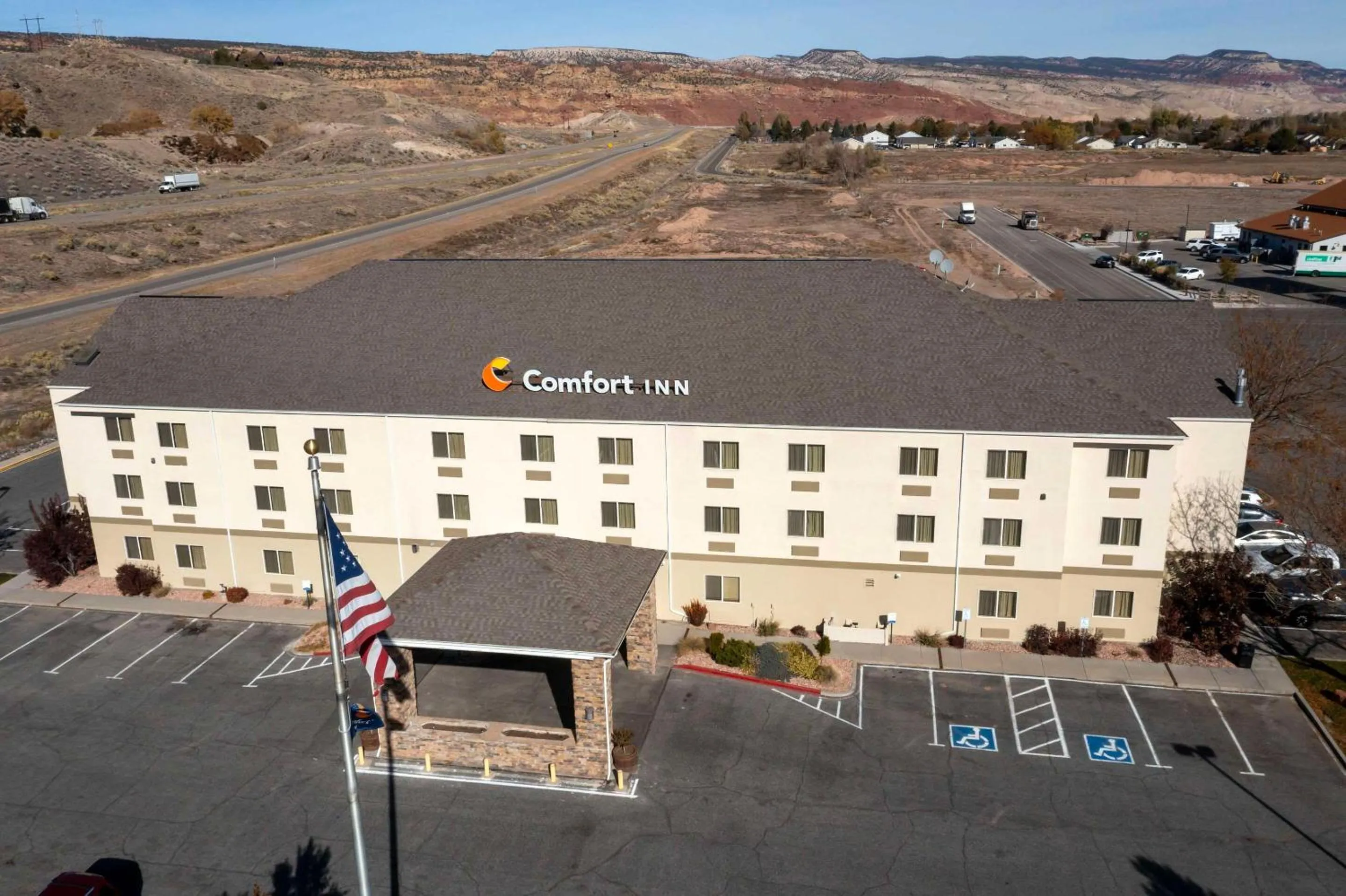Property building in Comfort Inn Richfield I-70