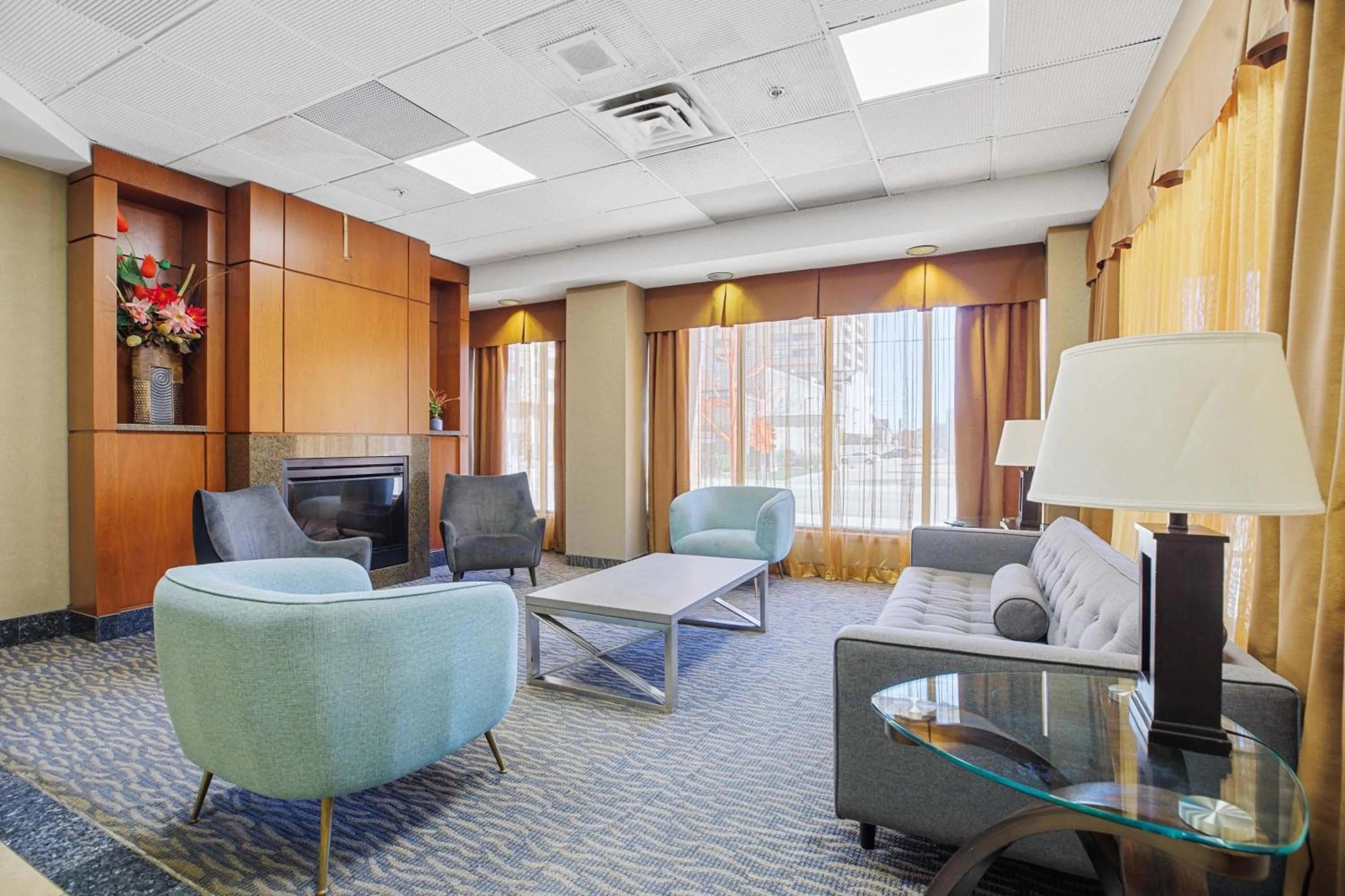 Lobby or reception in Sandman Hotel & Suites London Downtown