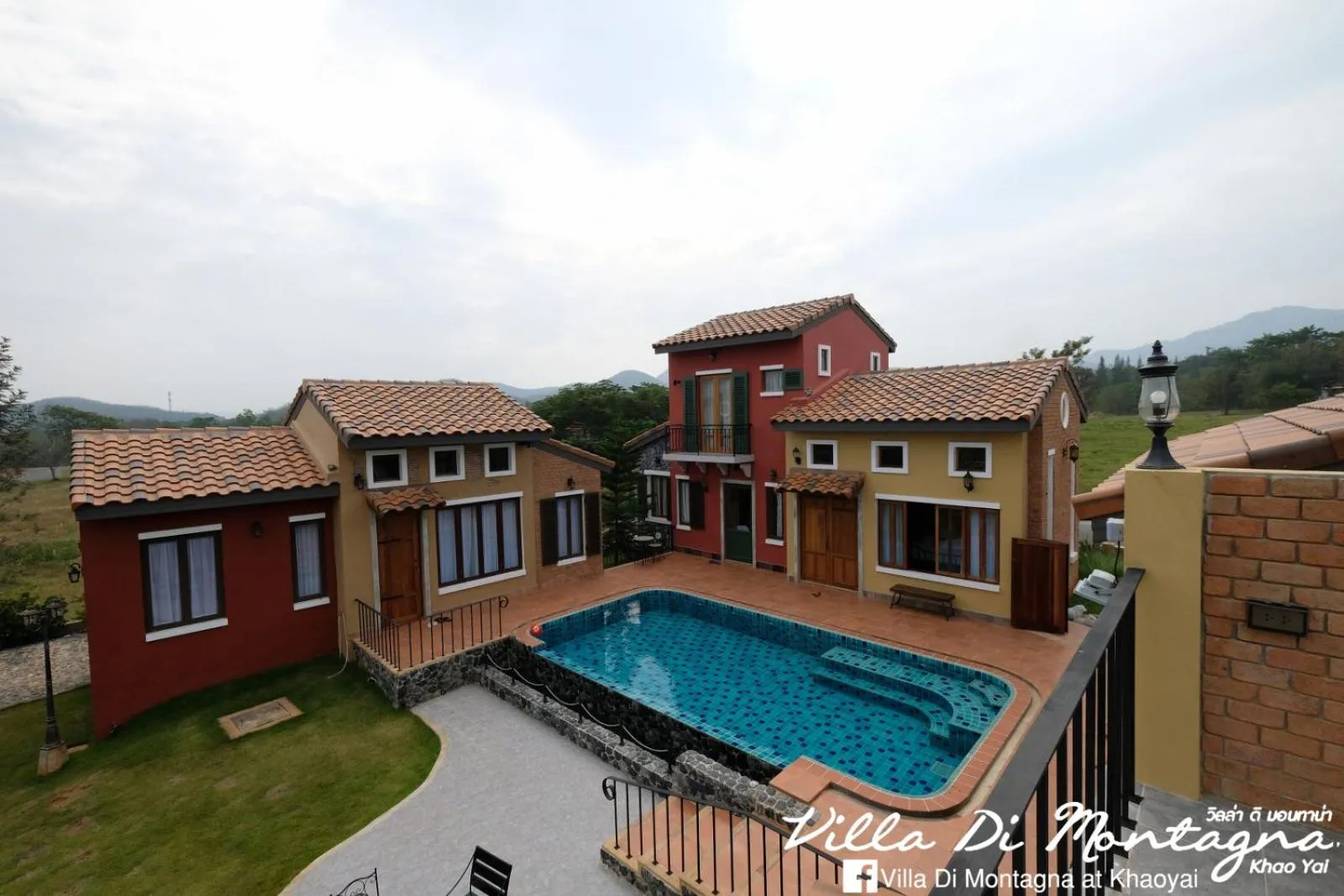 Bird's eye view in Villa Di Montagna at Khaoyai