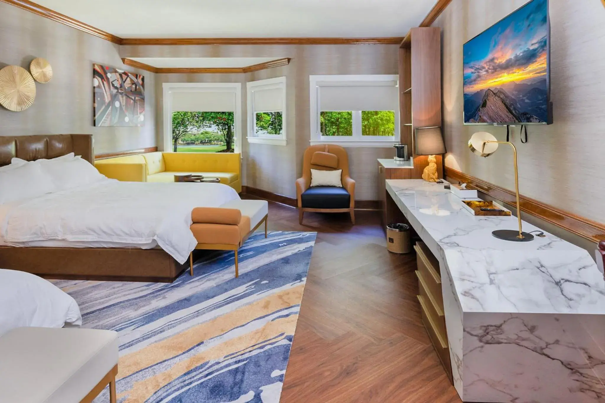 Bedroom, Bed in Chateau Merrimack Hotel & Spa Bedroom, Bed in Chateau Merrimack Hotel & Spa